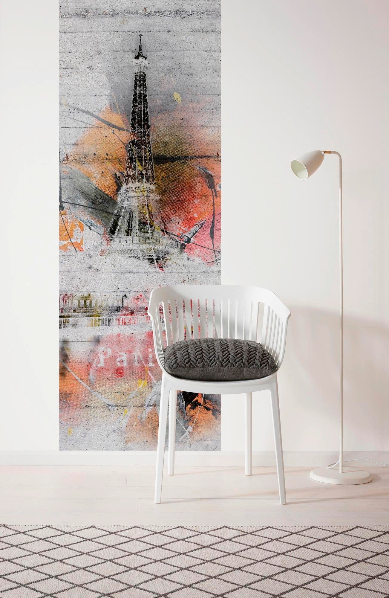 Komar Vliestapete »Digitaldruck Vlies - Paris - Größe 100 x 280 cm«, bedruc günstig online kaufen