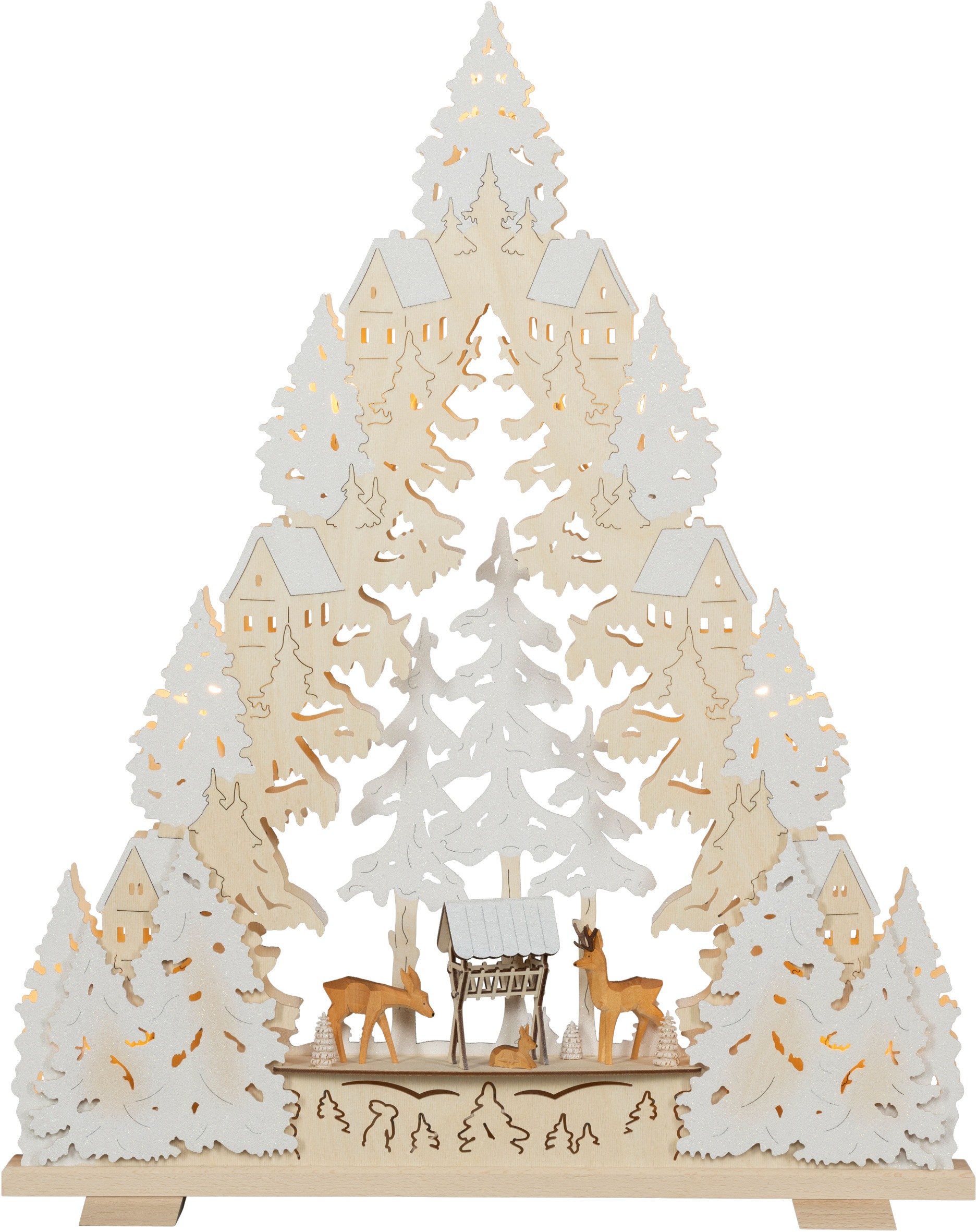 SAICO Original LED Schwibbogen »Premium-Line-Lichterbogen, Waldzauber« Prem günstig online kaufen