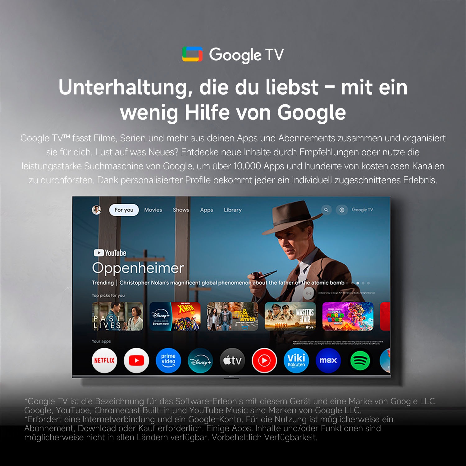Xiaomi QLED-Fernseher »L55MB-APEU« 138 cm/55 ″ Smart-TV Xiaomi TV A Pro 55 (2026)
