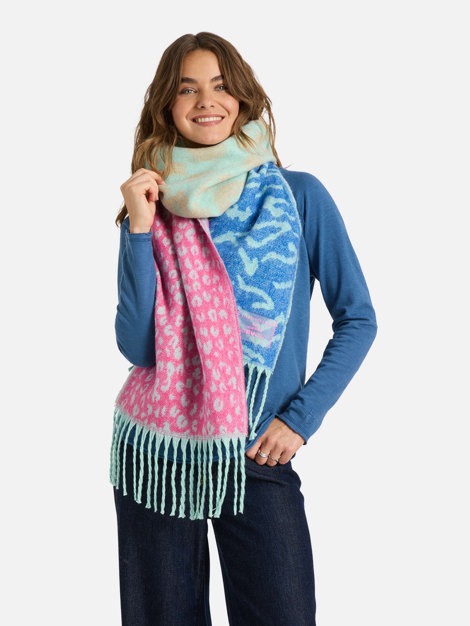 Lieblingsstück Schal »Damen-Schal« mit Woll-Anteil