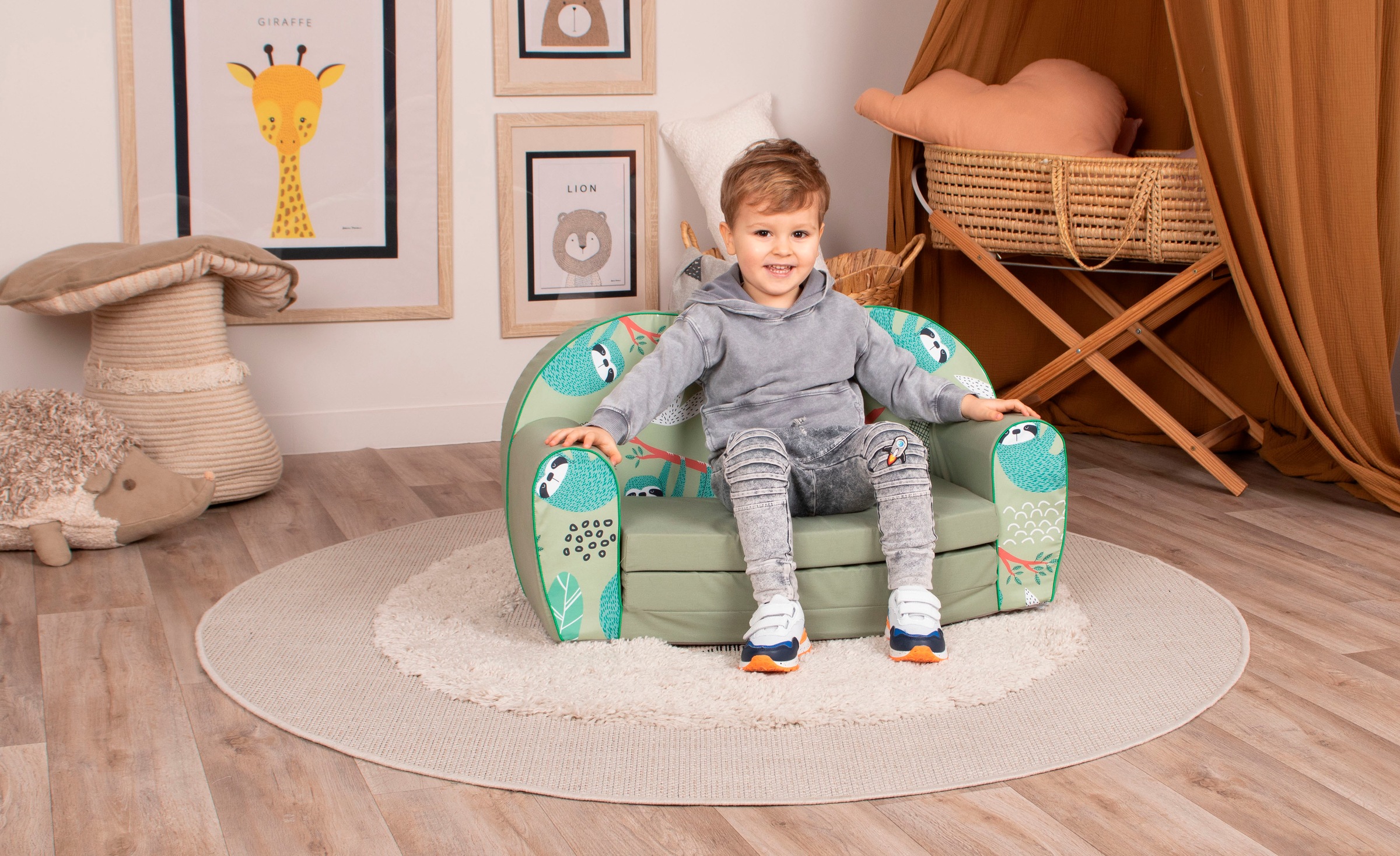 Knorrtoys® Sofa »Faultier«, für Kinder; Made in Europe