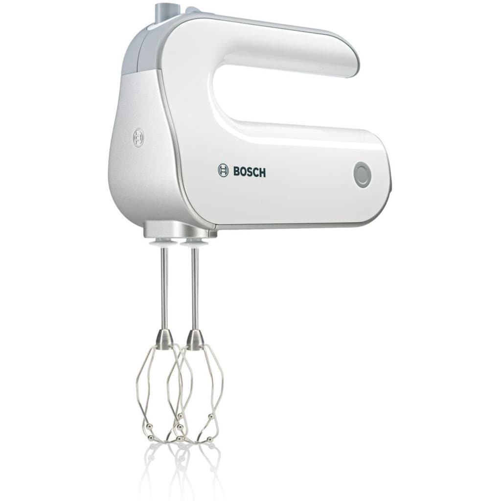 BOSCH Handmixer »Styline MFQ4080«, 500 W, 2 Rührbesen, 2 Edelstahl-Knethaken, Universalzerkleinerer, Pürierstab