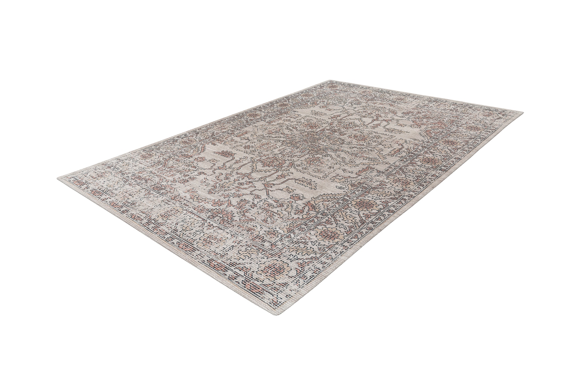 Kayoom Teppich »Perry 325«, rechteckig, 16 mm Höhe, digitaler Druck, verwaschenes Farbendesign, pflegeleicht