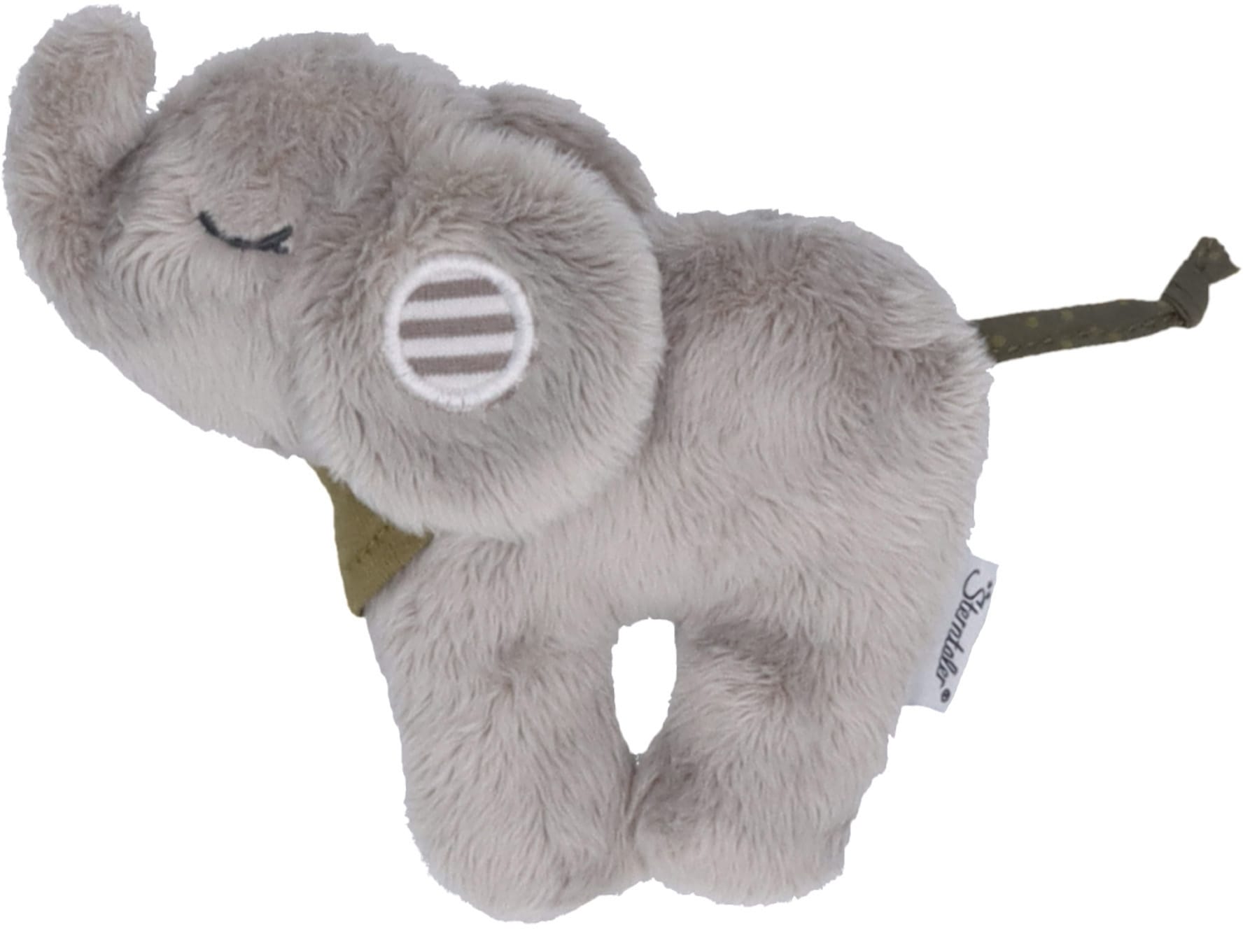 Kuscheltier »Mini-Spieltier Elefant Eddy«, mit Rassel