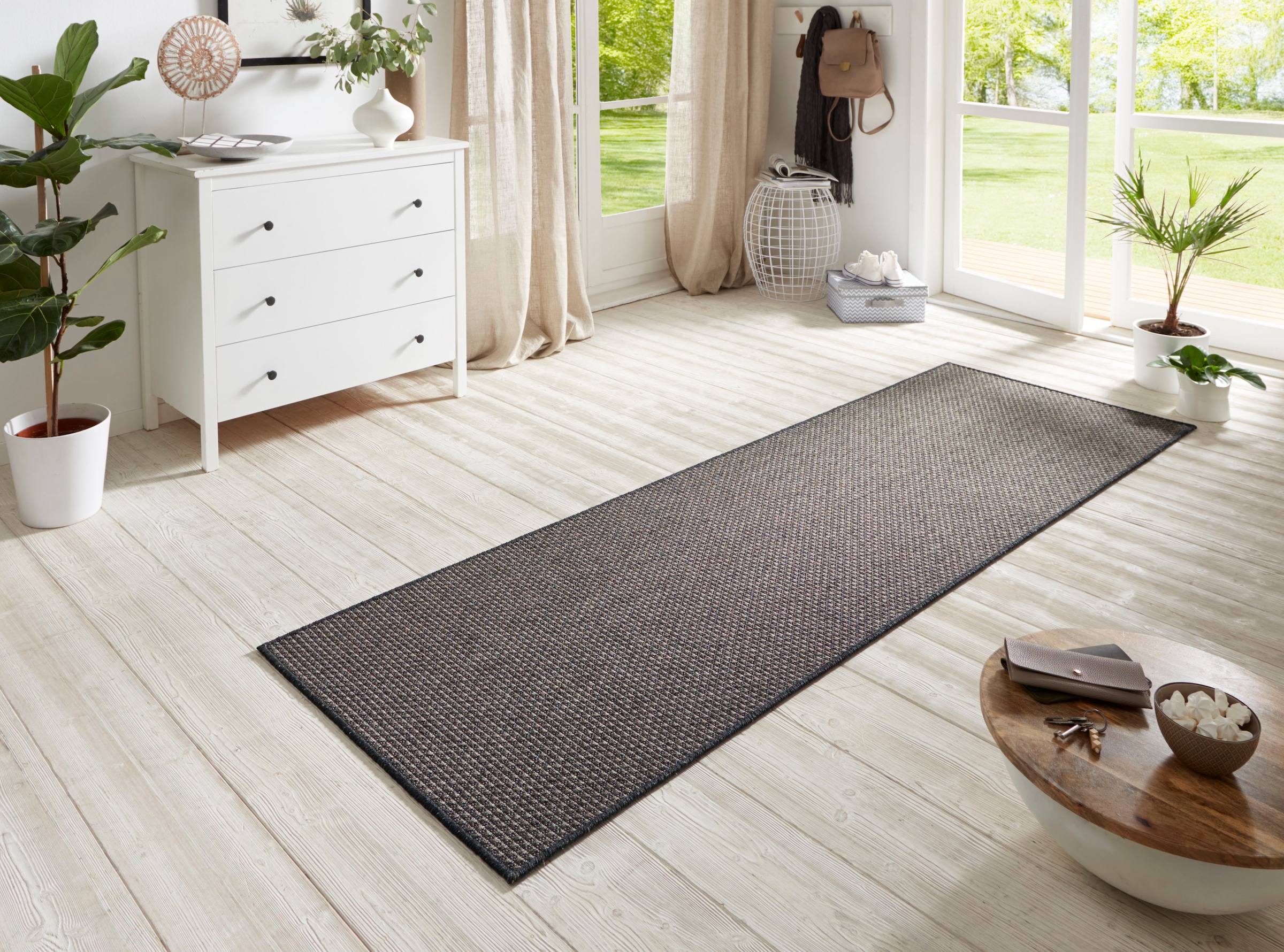 3. Bild von HANSE Home Läufer »Nature 600«, rechteckig, Flachgewebe, In- & Outdoor, Rutschfest, Flur, Küche, Garten, Terrasse
