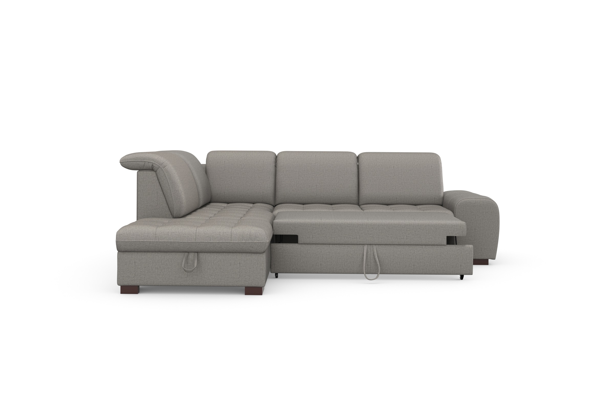 sit&more Ecksofa »Luxor L-Form«, wahlweise mit Bettfunktion, Stauraum und Kopfteilverstellung