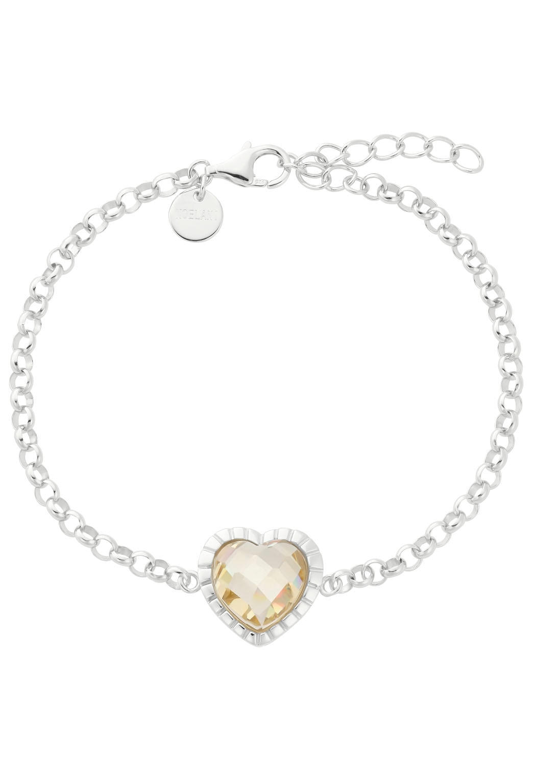 Bild von Noelani Armband »Sparkling Heart, 2036358«, mit Zirkonia (synth.)