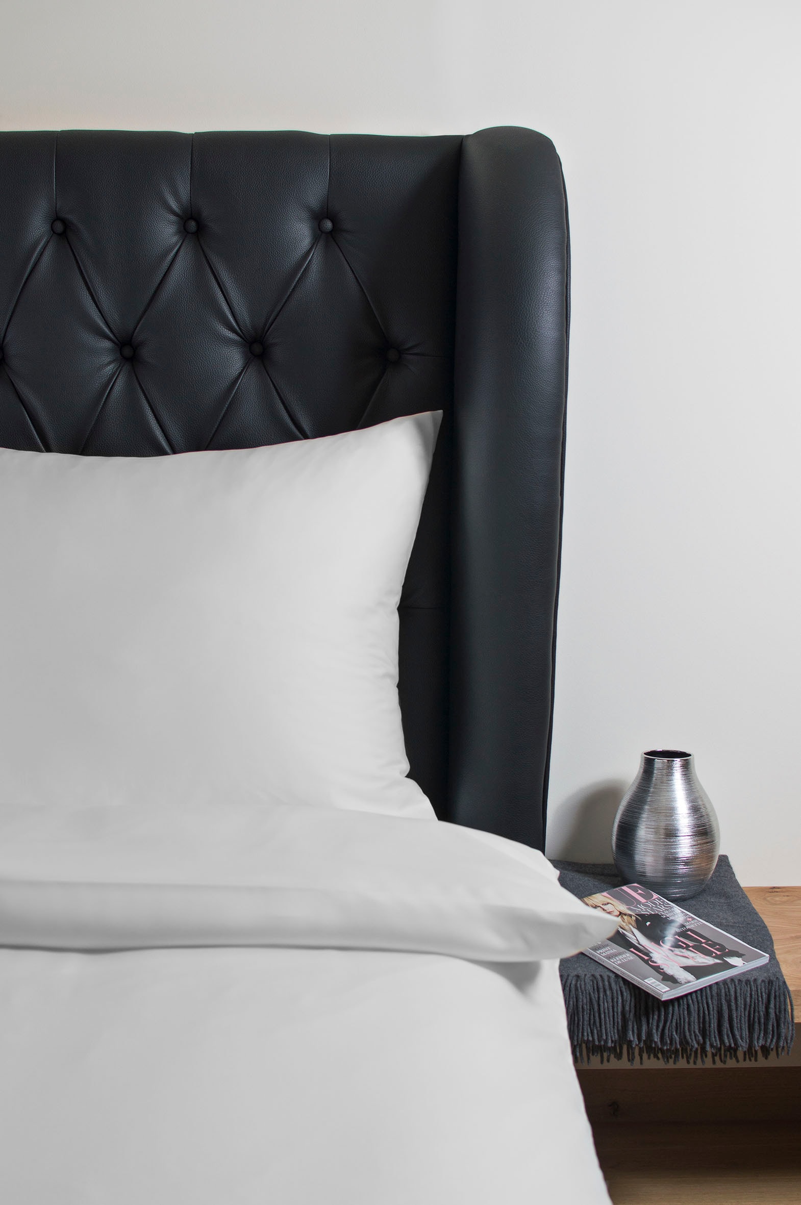 Hefel Bettwäsche »Classic Uni in Gr. 135x200 oder 155x220 cm«, Bettwäsche aus TENCEL™, unifarbene Bettwäsche mit Reißverschluss
