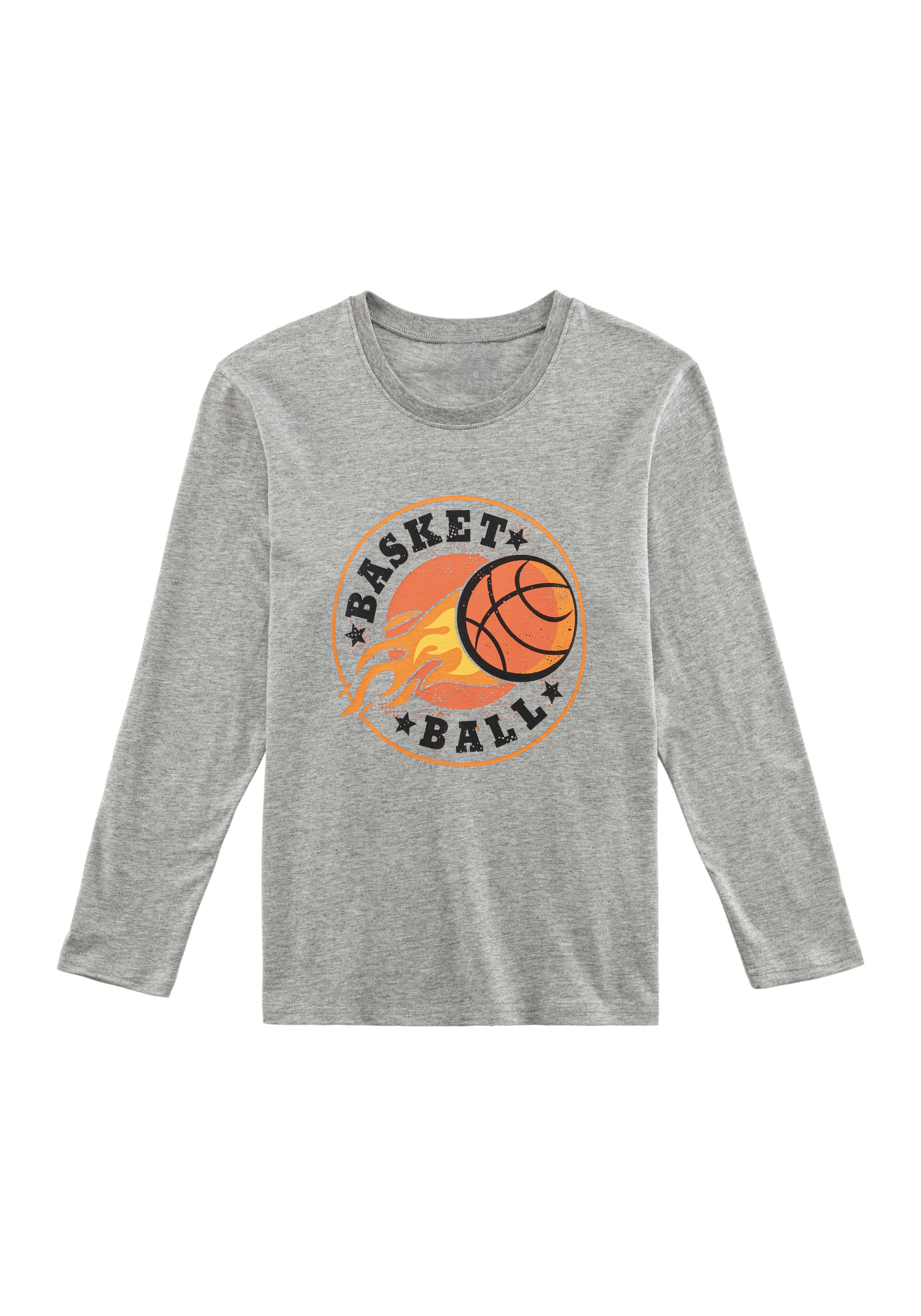 AUTHENTIC LE JOGGER Pyjama, (2 tlg., 1 Stück), Schlafanzug mit Basketball-Aufdruck