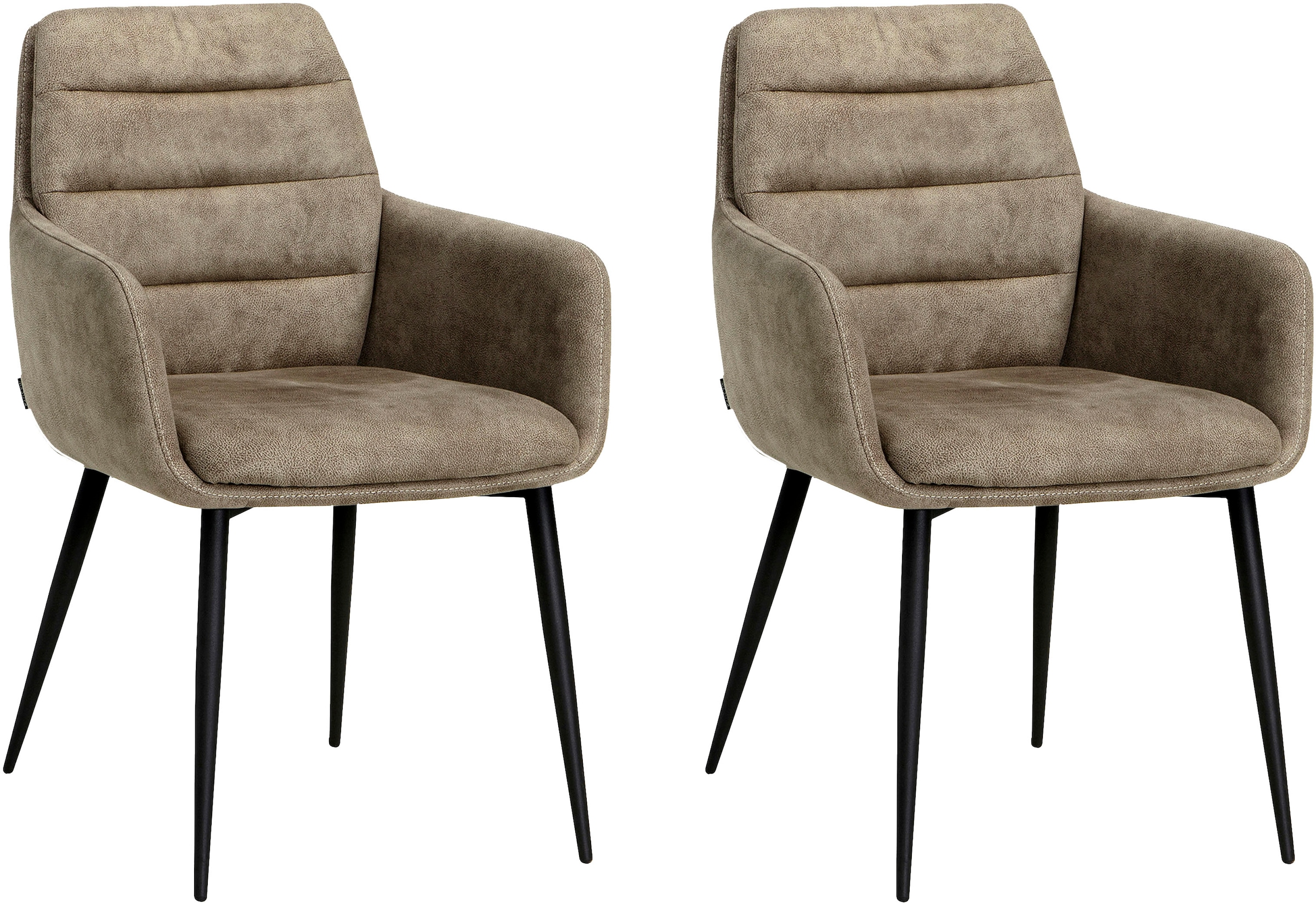 OMG Design Armlehnstuhl »Bailey« (Set) 2 Stk. Stoff Schalenstuhl, Esszimmer günstig online kaufen