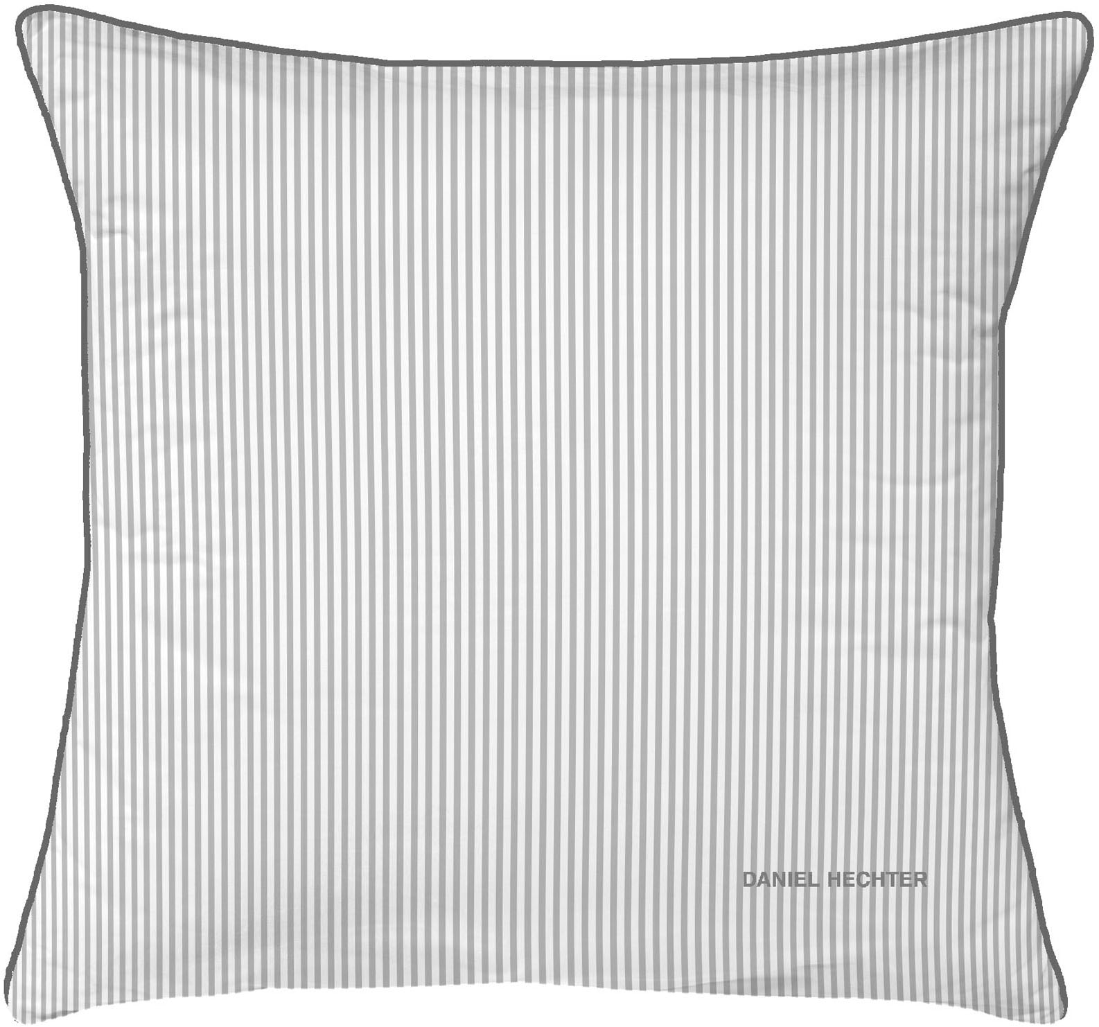 Daniel Hechter Bettwäsche »0061304«, feiner Glanz+weicher Griff, 100% Baumwolle, Reißverschluss,LOGO+Paspel