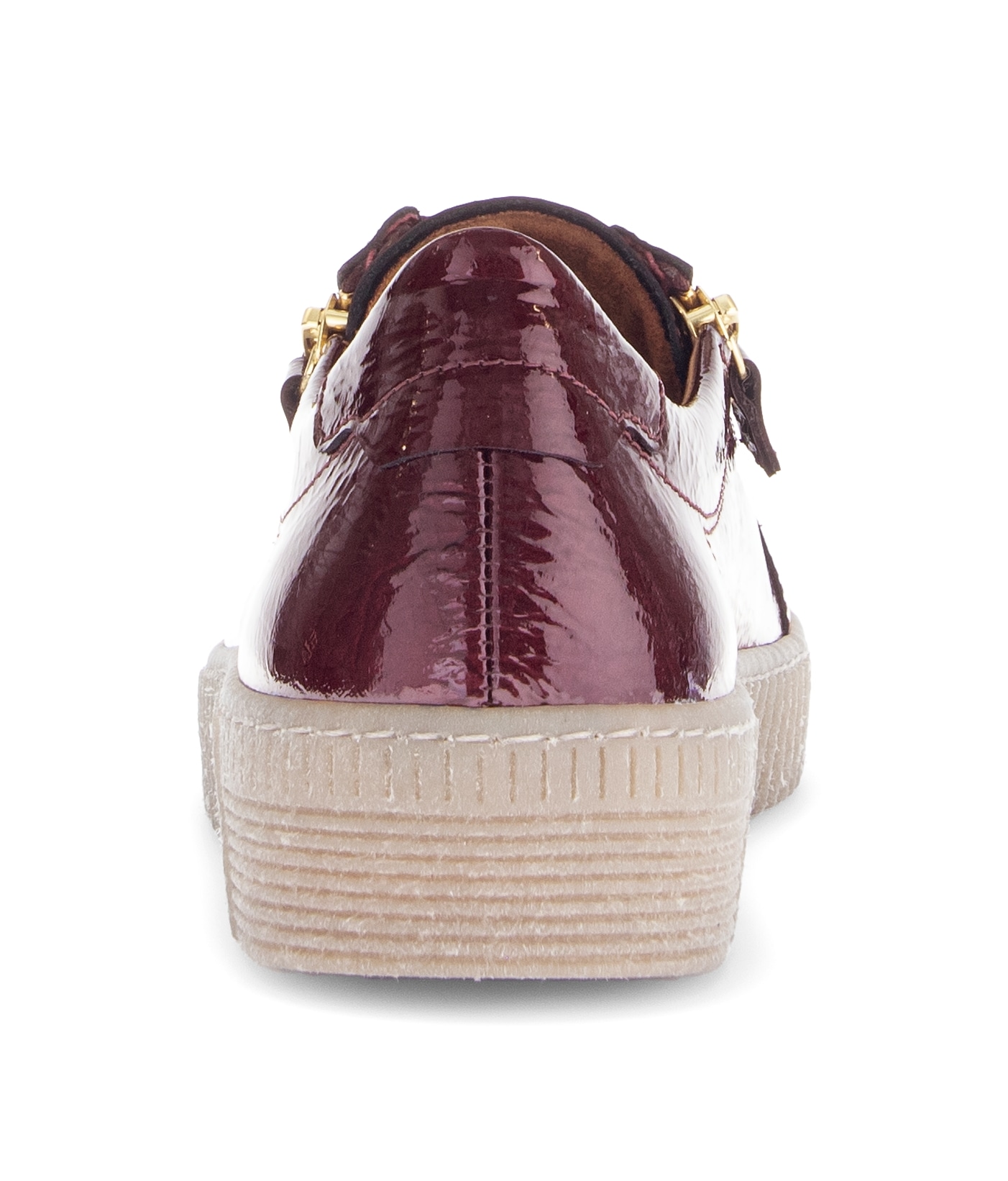 Gabor Plateausneaker, Freizeitschuh, Halbschuh, Schnürer mit edlen Schmuck-Motiven