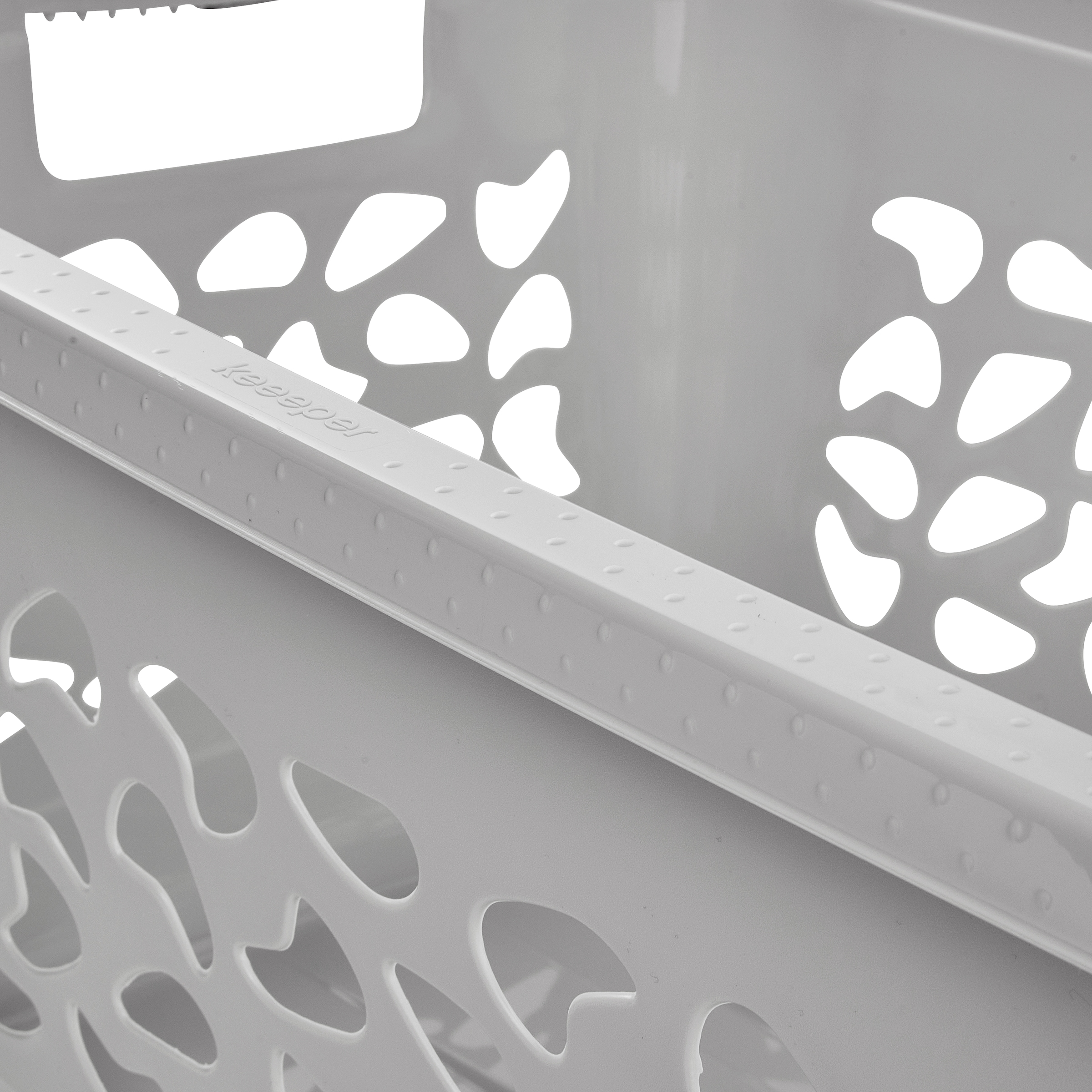 keeeper Wäschekorb »jost, 2er Set, 65 x 44 x 28 cm, 52 l« praktische Griffe, platzsparend ineinander nestbar