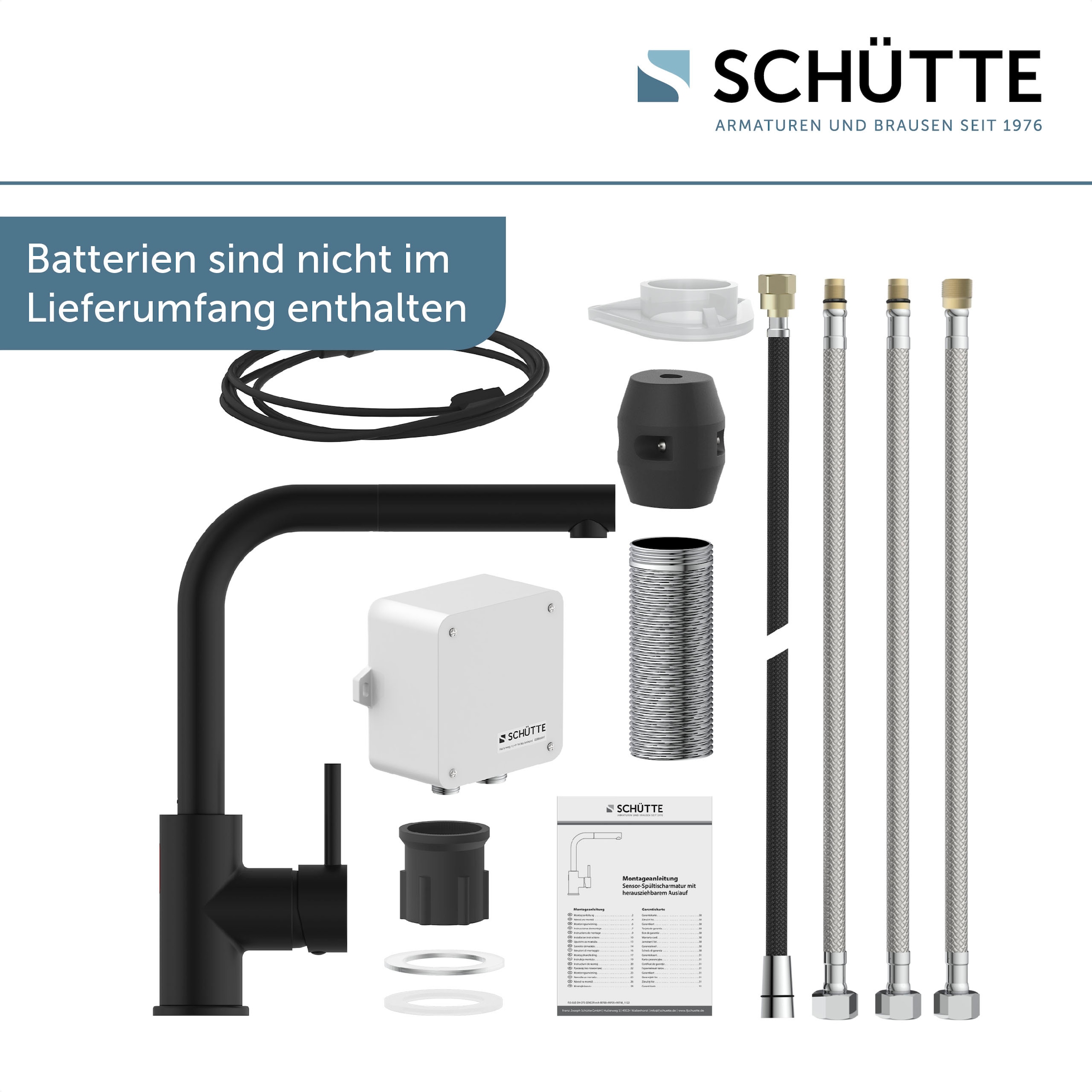 Schütte Spültischarmatur »VITAL«, (1 St.), Infrarottechnologie/Cold-Start-F günstig online kaufen