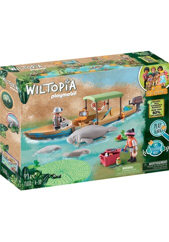 Playmobil® Konstruktions-Spielset »Wiltopia - Bootsausflug zu den Seekühen (71010),... kaufen