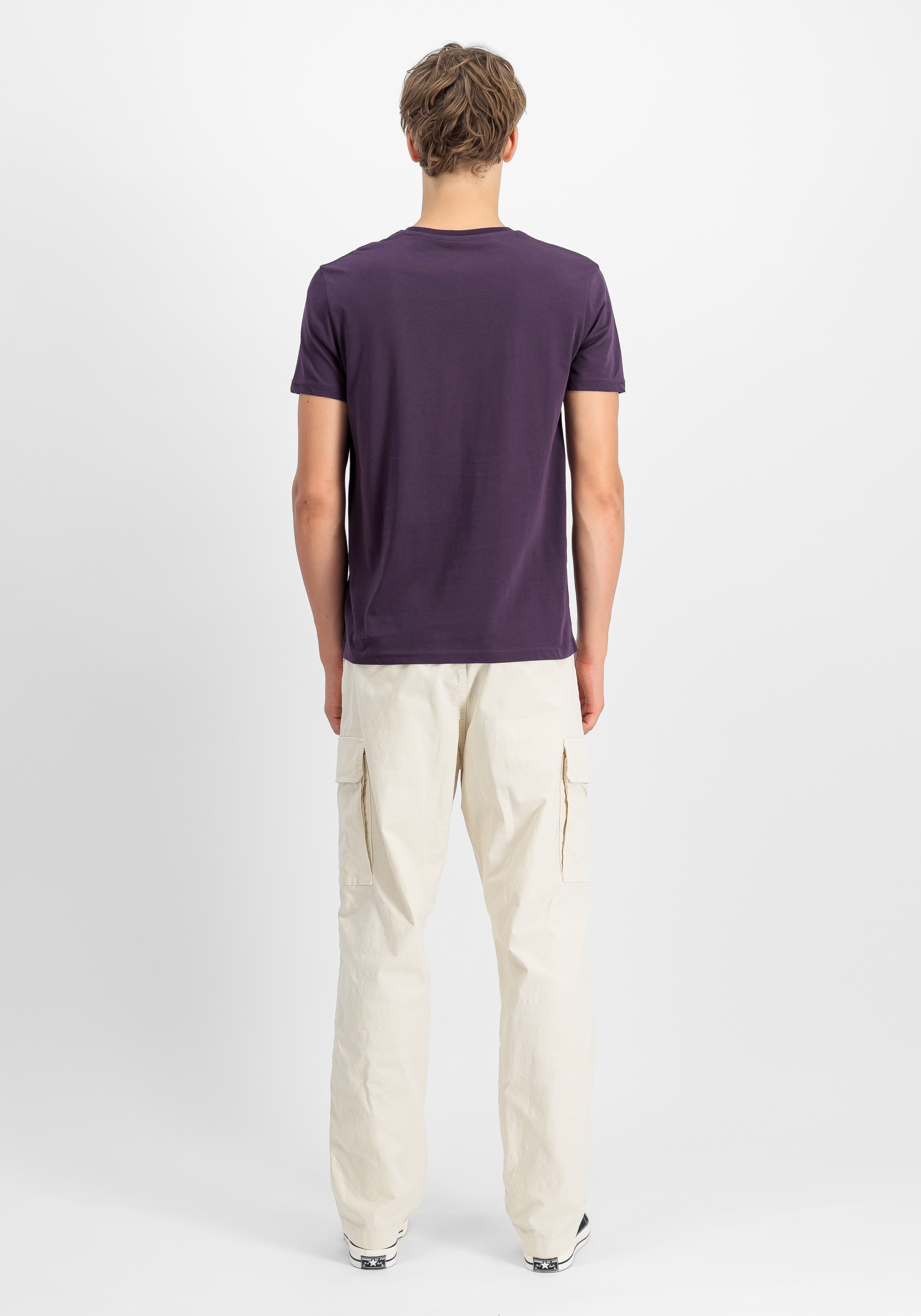 Alpha Industries T-Shirt »Alpha Industries Men - T-Shirts Basic T-Shirt BL Rubber«