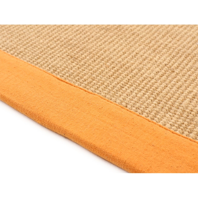 carpetfine Sisalteppich »Sisal«, rechteckig, mit farbiger Bordüre, Anti  Rutsch Rückseite bequem und schnell bestellen