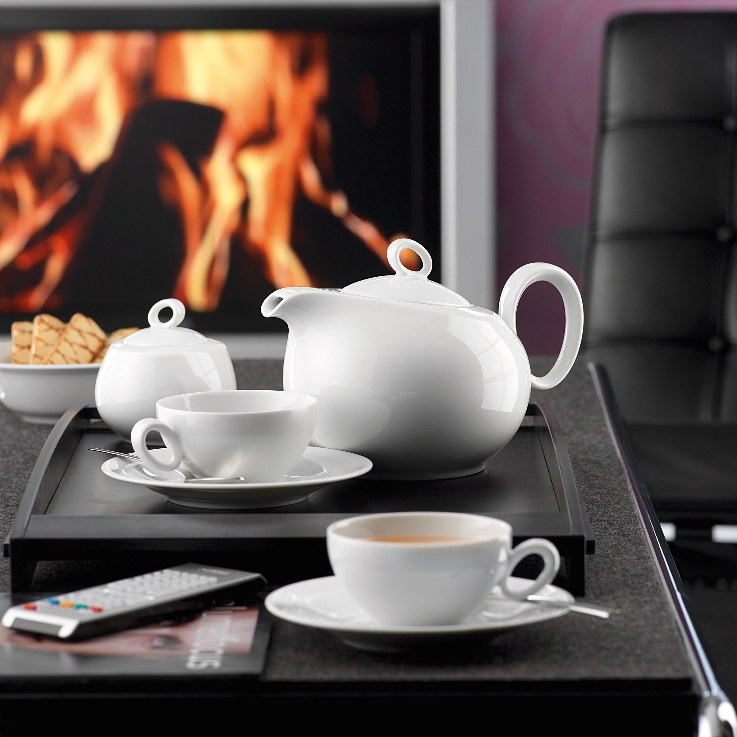 Seltmann Weiden Teeservice »Geschirr-Set Trio«, (Set, 20 tlg.), Geschirr-Set, Teeservice, Made in Germany, 20 Teile, für 6 Personen