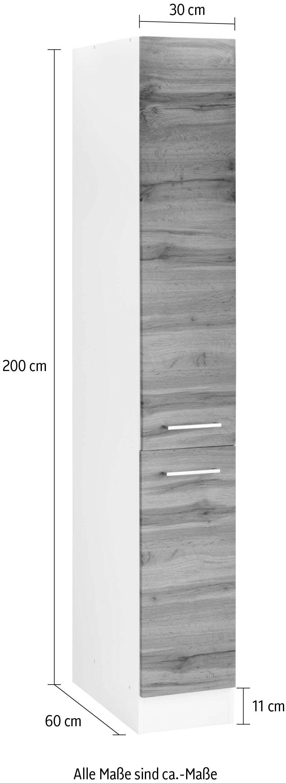 KOCHSTATION Apothekerschrank »KS-Kehl«, Breite 30 cm