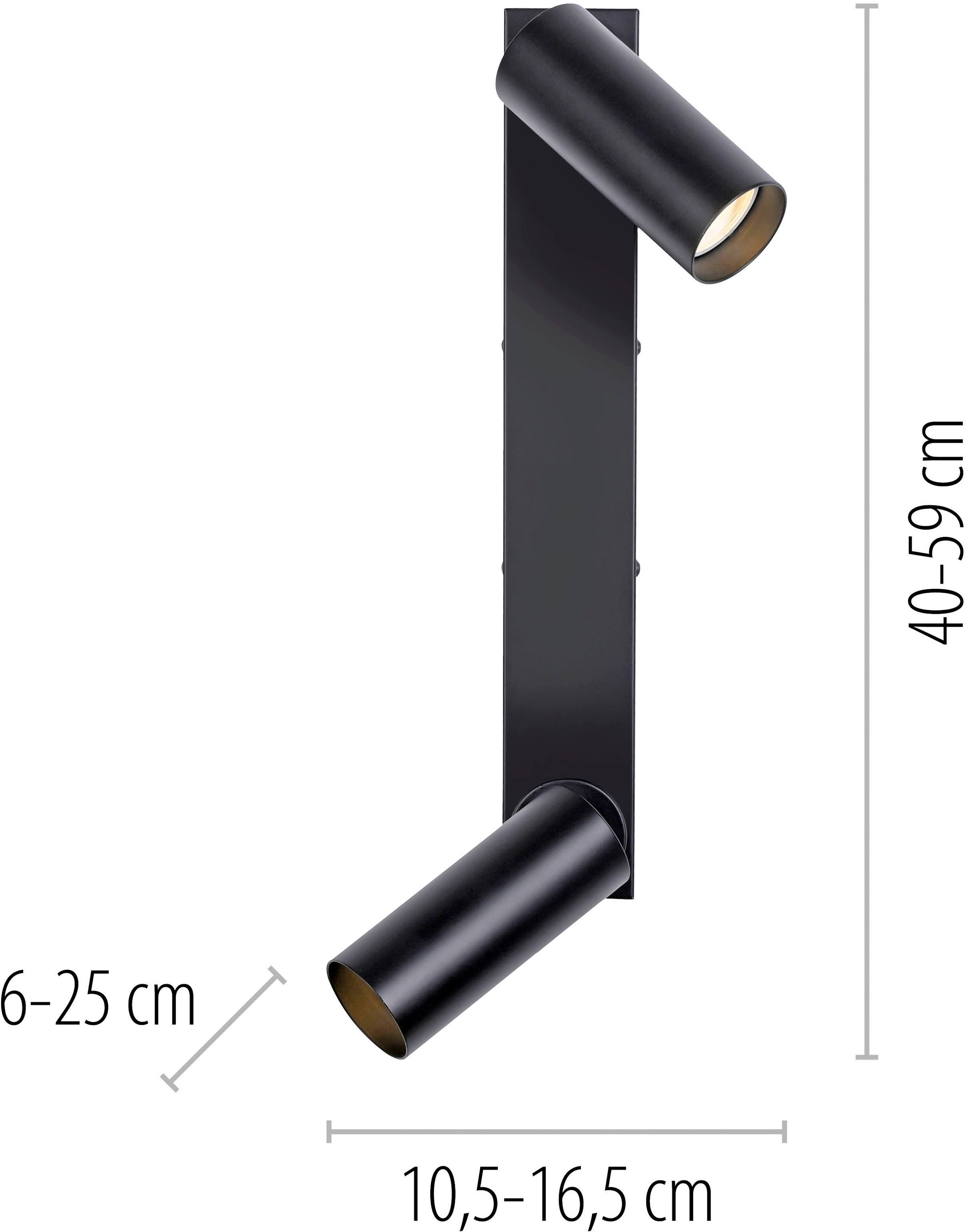 SCHÖNER WOHNEN-Kollektion LED Deckenleuchte »RIK« GU10 1 Stk. Warmweiß SCHÖNER WOHNEN Kollektion, dreh- und schwenkbar