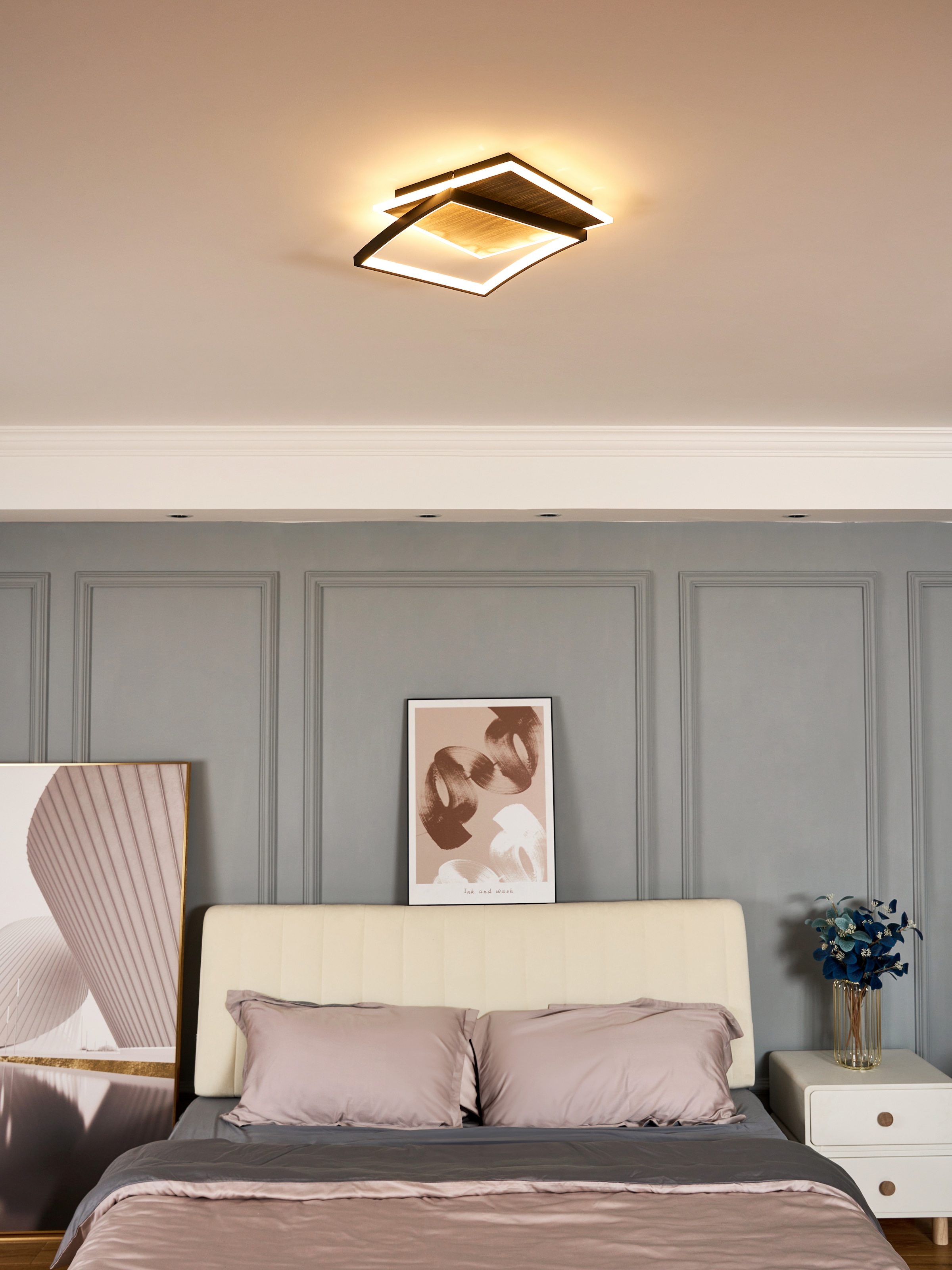 ECO-LIGHT LED Deckenleuchte »LED-Deckenleuchte OVEST«, 2 flammig, Leuchtmittel LED-Board | LED fest integriert