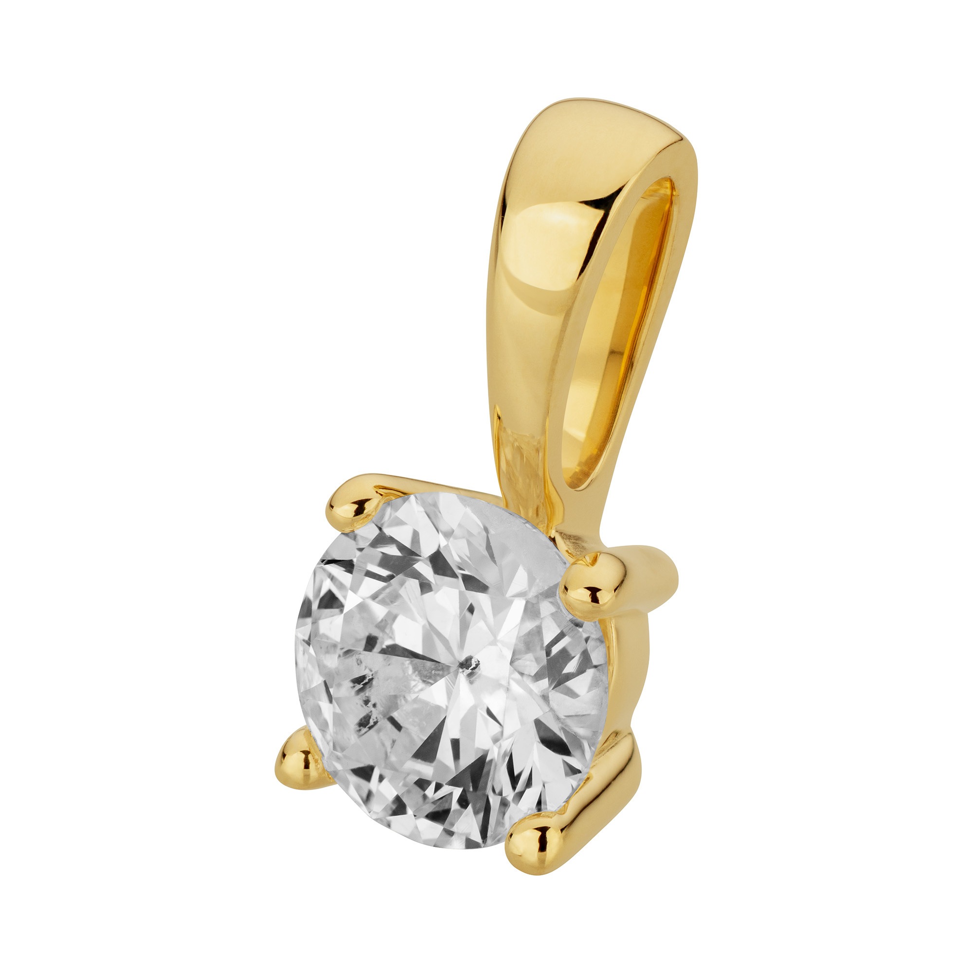 Orolino Kettenanhänger »585/- Gelbgold 1 Brill. 0,50 ct. H/P2«