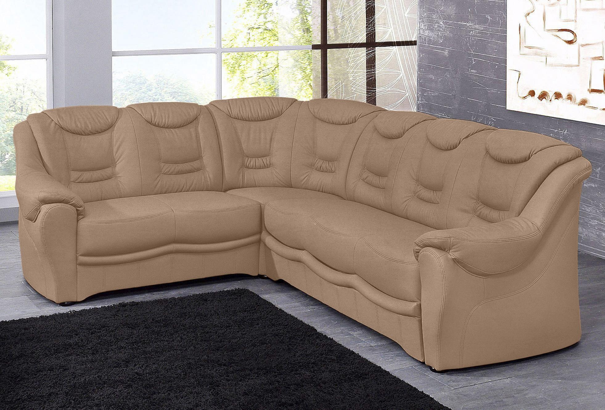 sit&more Ecksofa »Bansin L-Form« wahlweise mit Bettfunktion günstig online kaufen