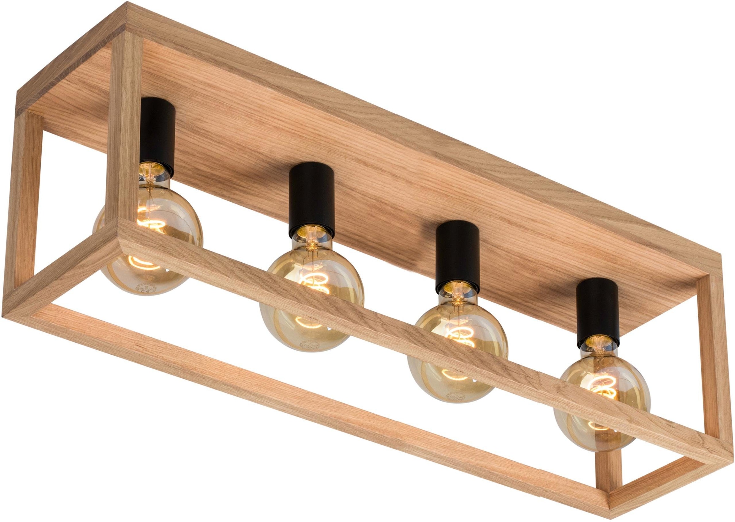 SPOT Light Deckenleuchte »KAGO«, 4 flammig, Leuchtmittel E27   ohne Leuchtm günstig online kaufen