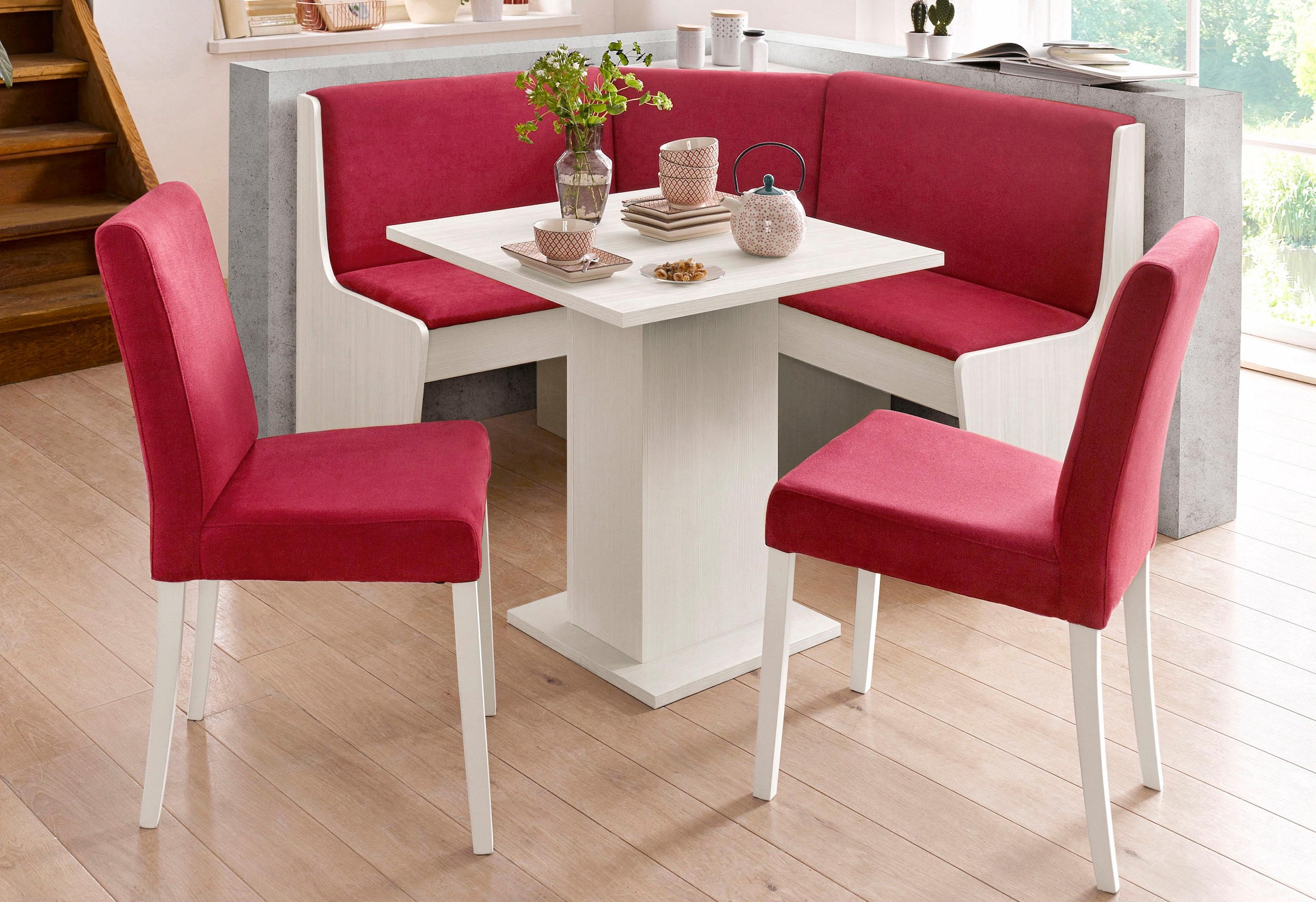 6. Bild von Home affaire Säulen-Esstisch »Luce«, Breite 68 oder 110 cm