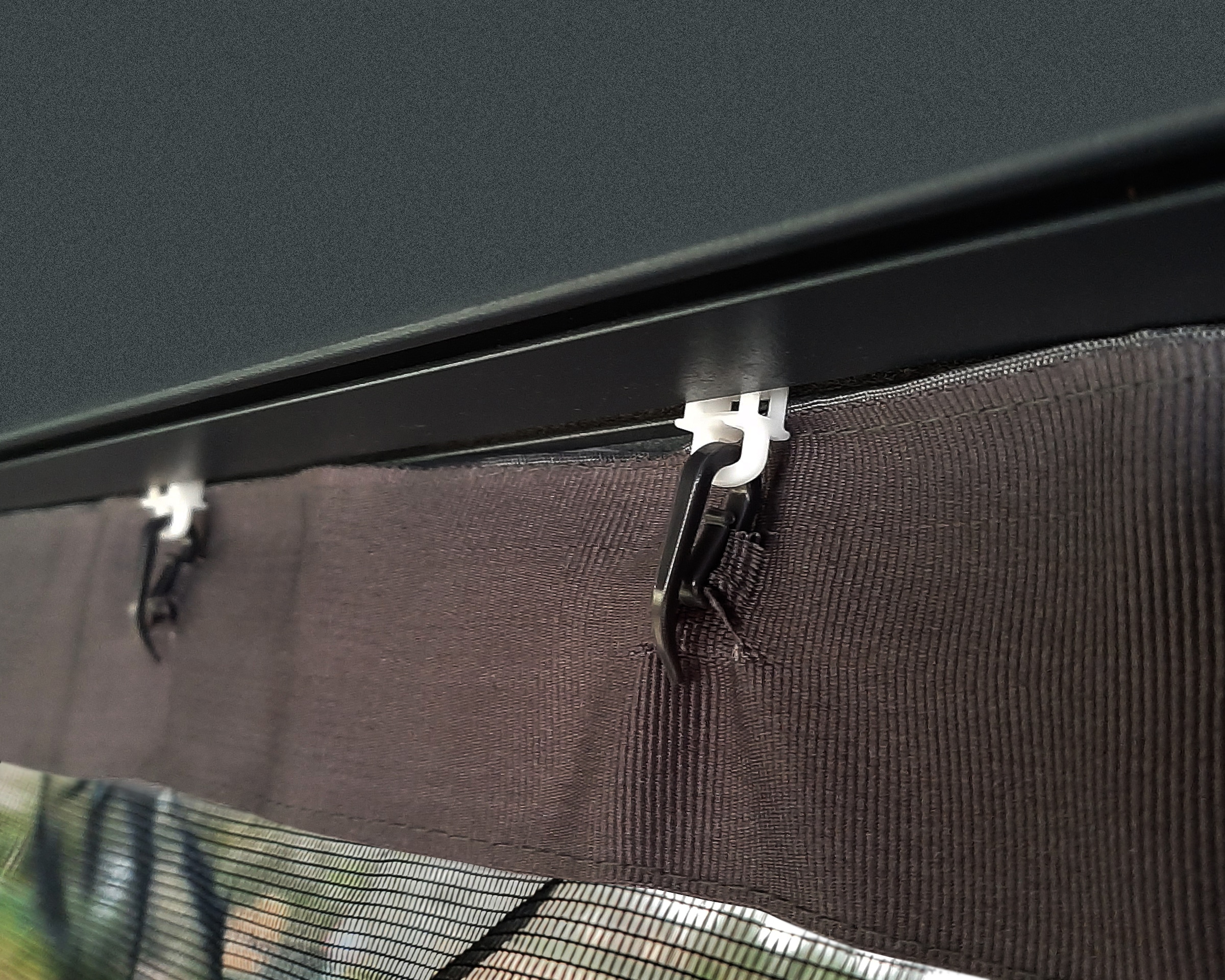 Palram - Canopia Pavillonseitenteil »Dallas Garden Gazebo Netting Set«, mit Reißverschluß und Clips