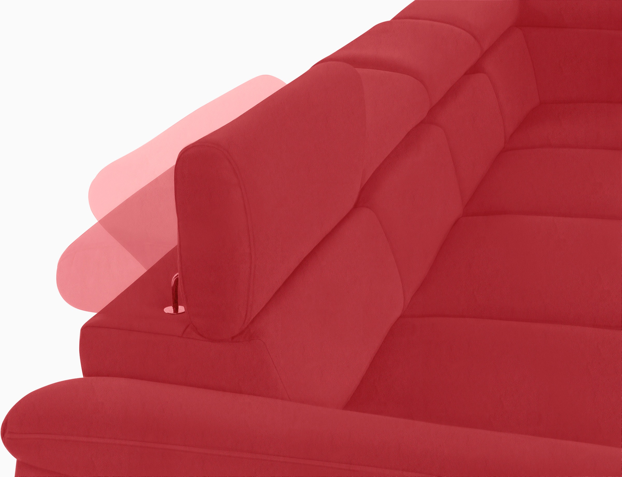 COTTA Wohnlandschaft »Komaris U-Form, B: 320 cm«, mit Kopfteilverstellung, optional Bettfunktion, Bettkasten & Licht