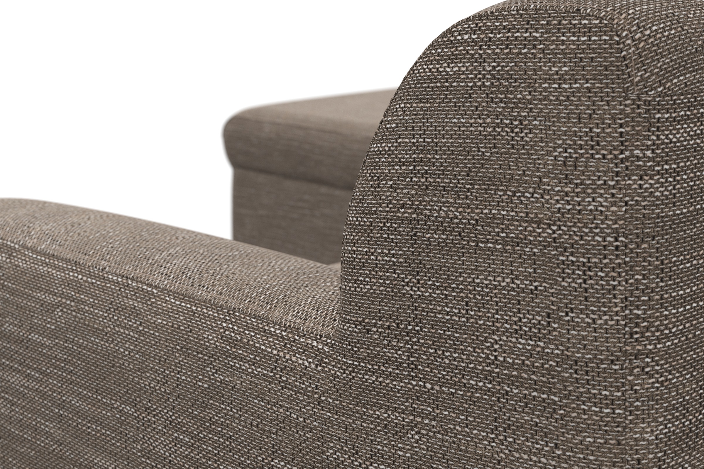 DOMO collection Ecksofa »Topper zeitlos elegant, kompakte Stellmaße, OTTOs Choice, L-Form«, mit Ottomane, wahlweise mit Schlaffunktion