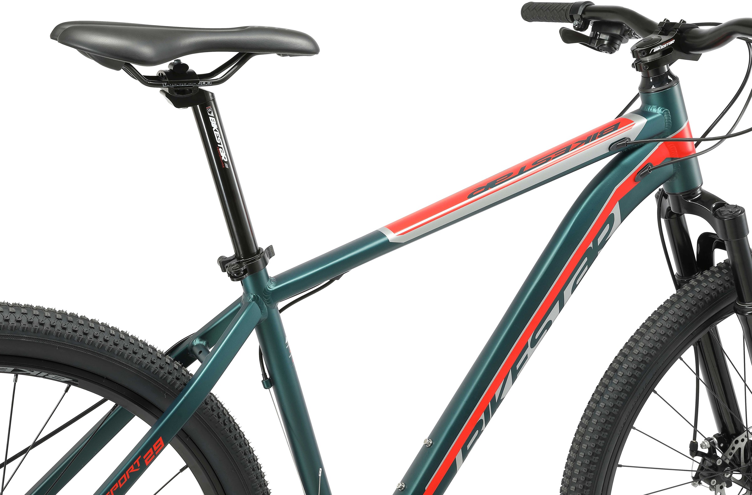 Bikestar Mountainbike, 21 Gang, Shimano, RD-TY300 Schaltwerk, Kettenschaltung, für Damen und Herren, Kettenschaltung