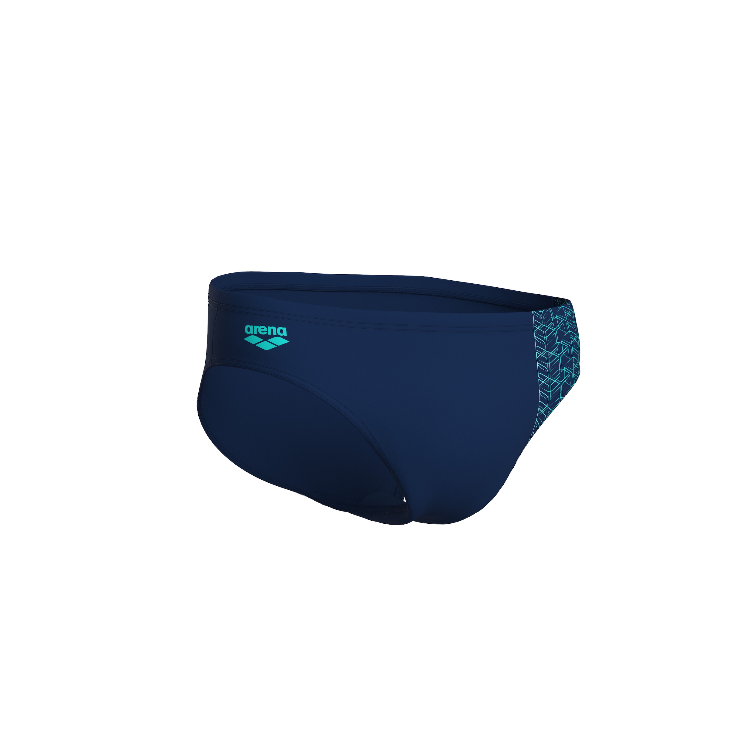 Arena Badehose »M ARENA LOGO SWIM BRIEFS« Performance Schnittform, mit innenliegendem Kordelzug