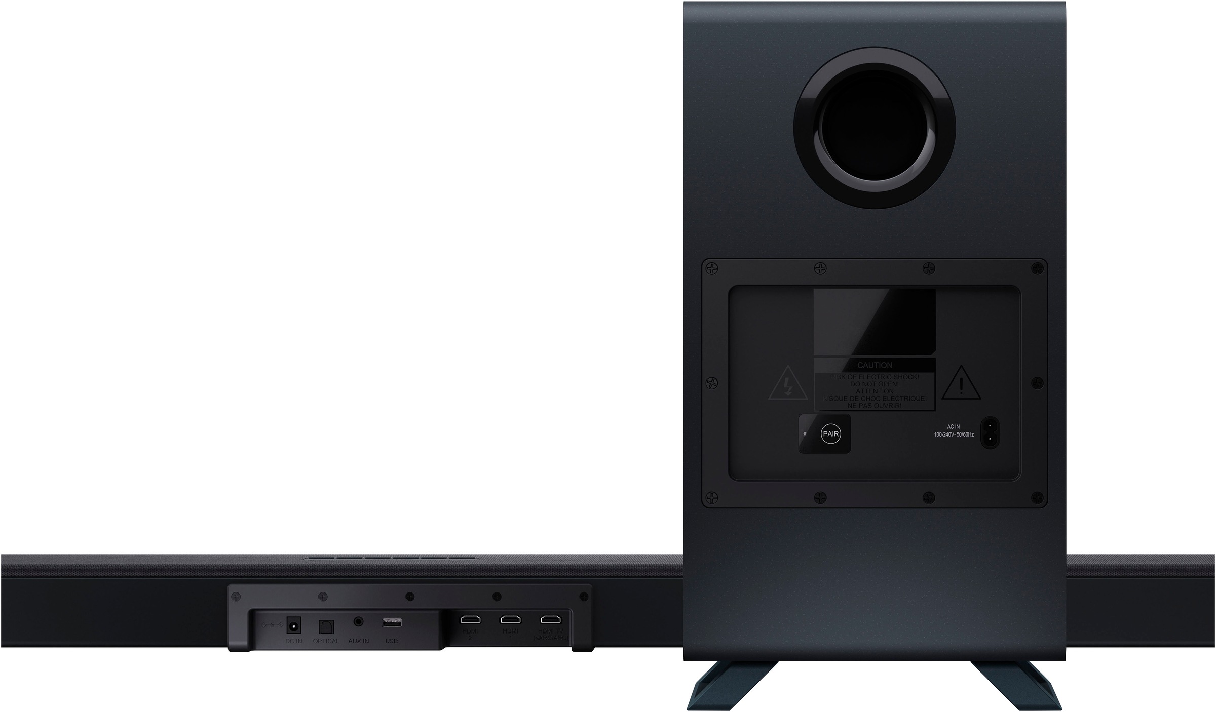 Sharp Soundbar »HT-SBW55121 5.1.2 Dolby Atmos®/DTS:X® mit Drahtlos-Subwoofer«