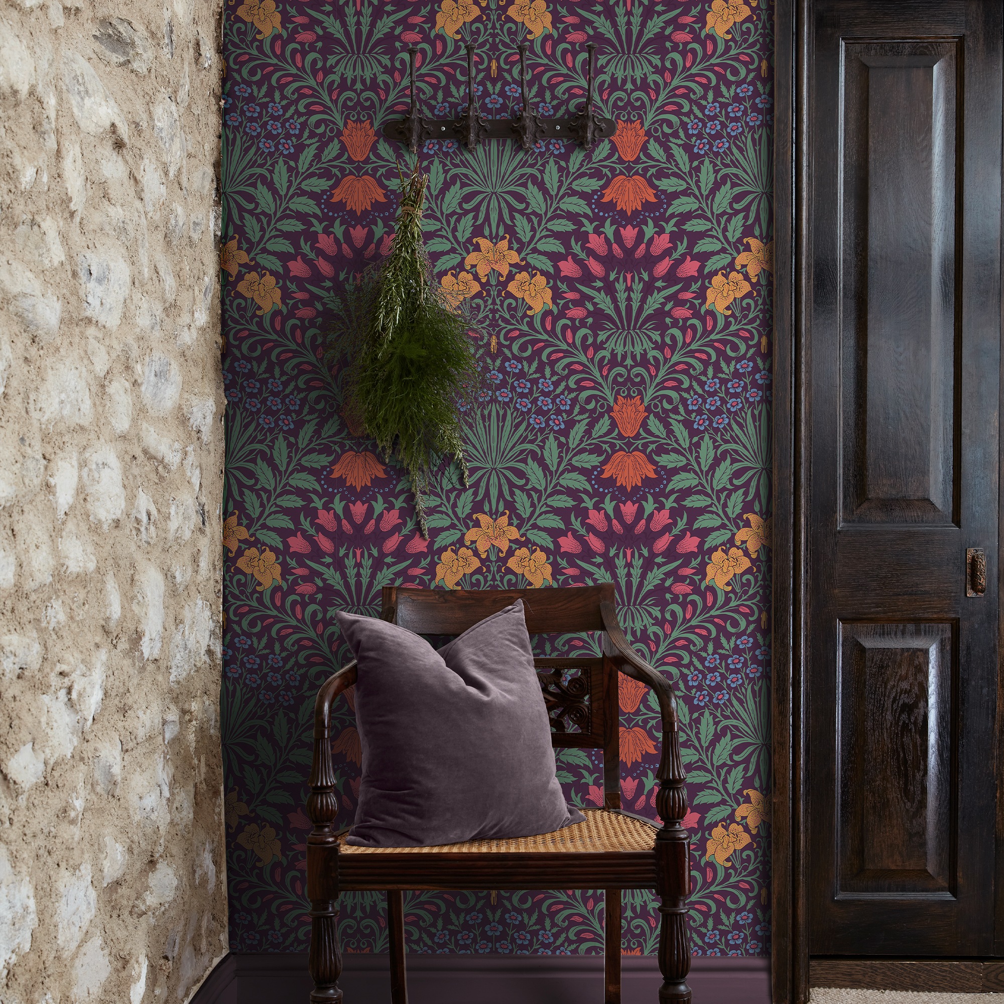 WILLIAM MORRIS AT HOME Vliestapete »Garden« Motiv glatt Design Tapeten