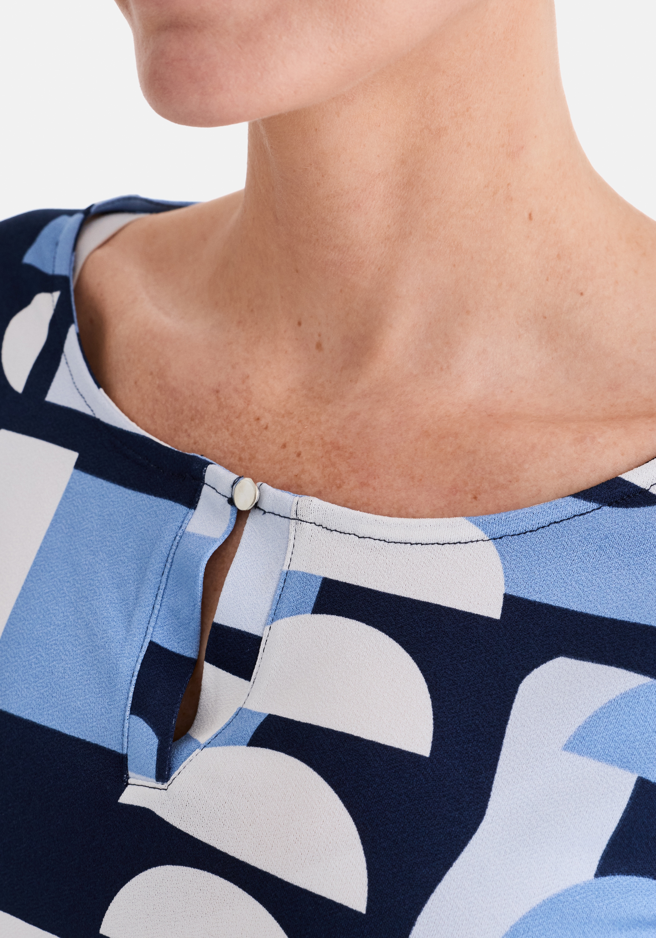 STOOKER WOMEN Langarmshirt »CALLA Print Langarmshirt« Regular Fit Blusen-Shirt mit grafischem Print für Damen