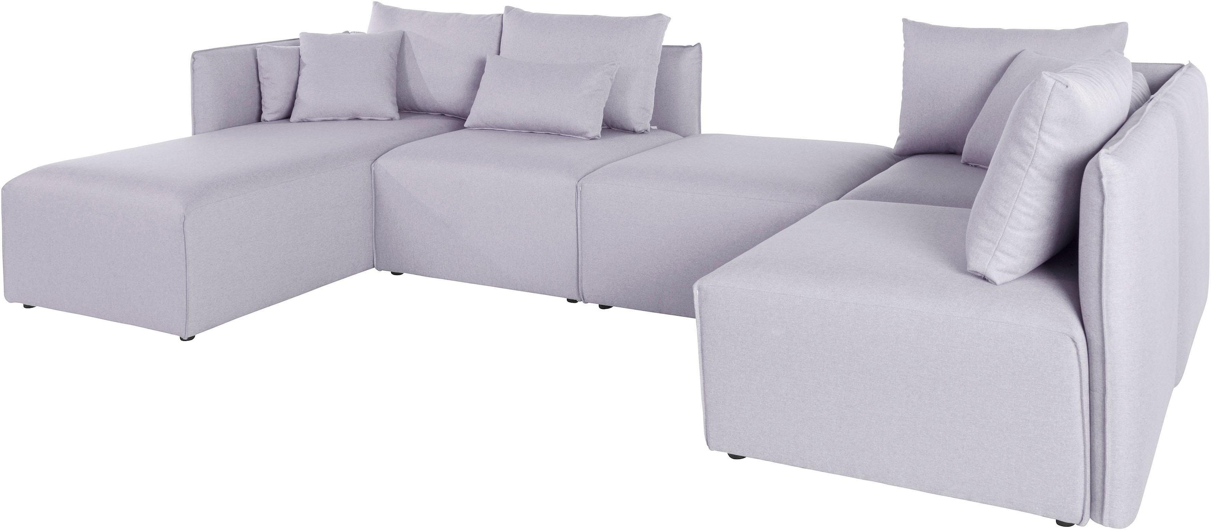 OTTO home Wohnlandschaft »Nöre U-Form« 5 Teile, in vielen Bezugsqualitäten günstig online kaufen