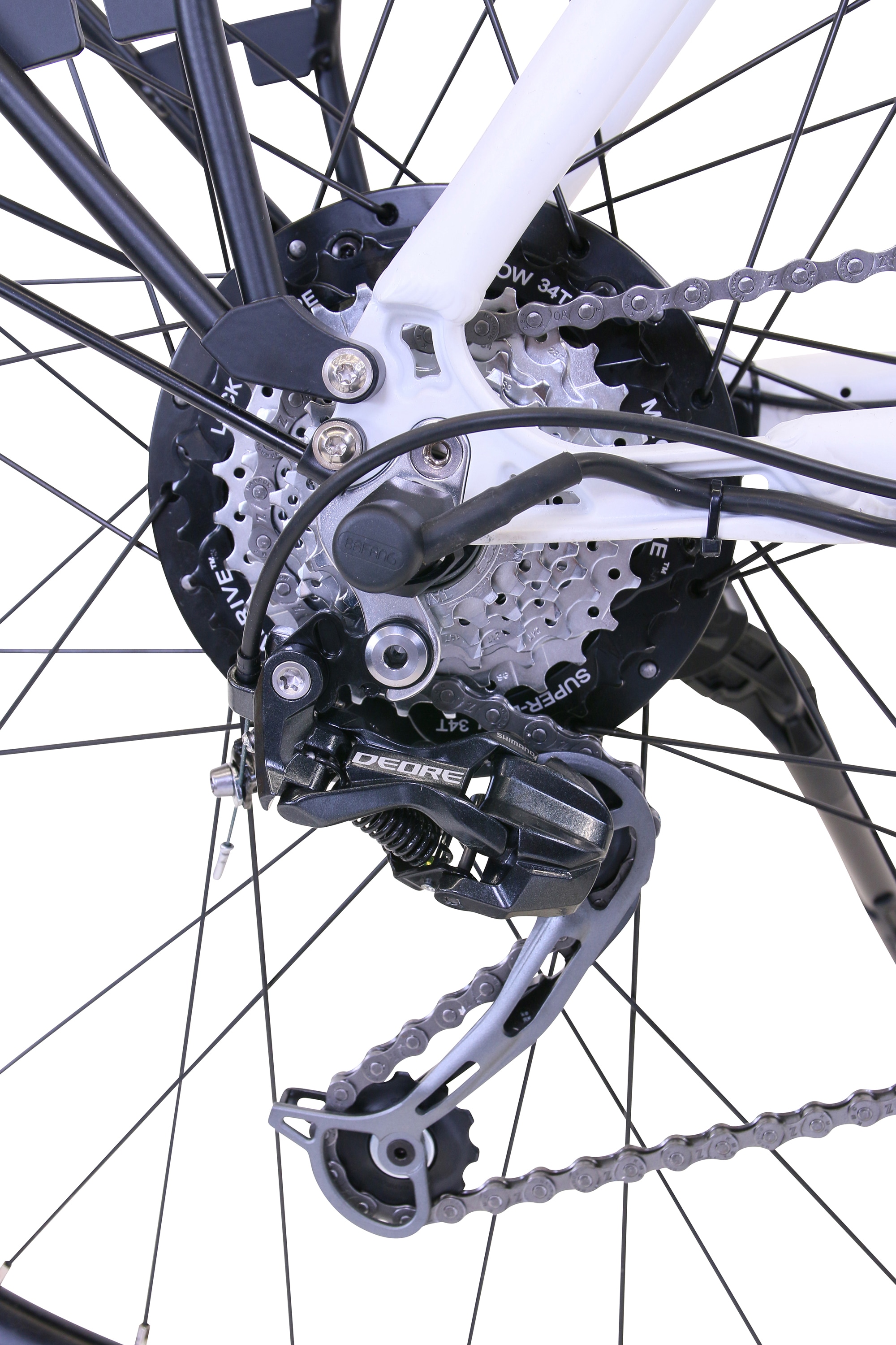 5. Bild von HAWK Bikes E-Bike »HAWK«, 8 Gang, microSHIFT, Microshift, Heckmotor 250 W