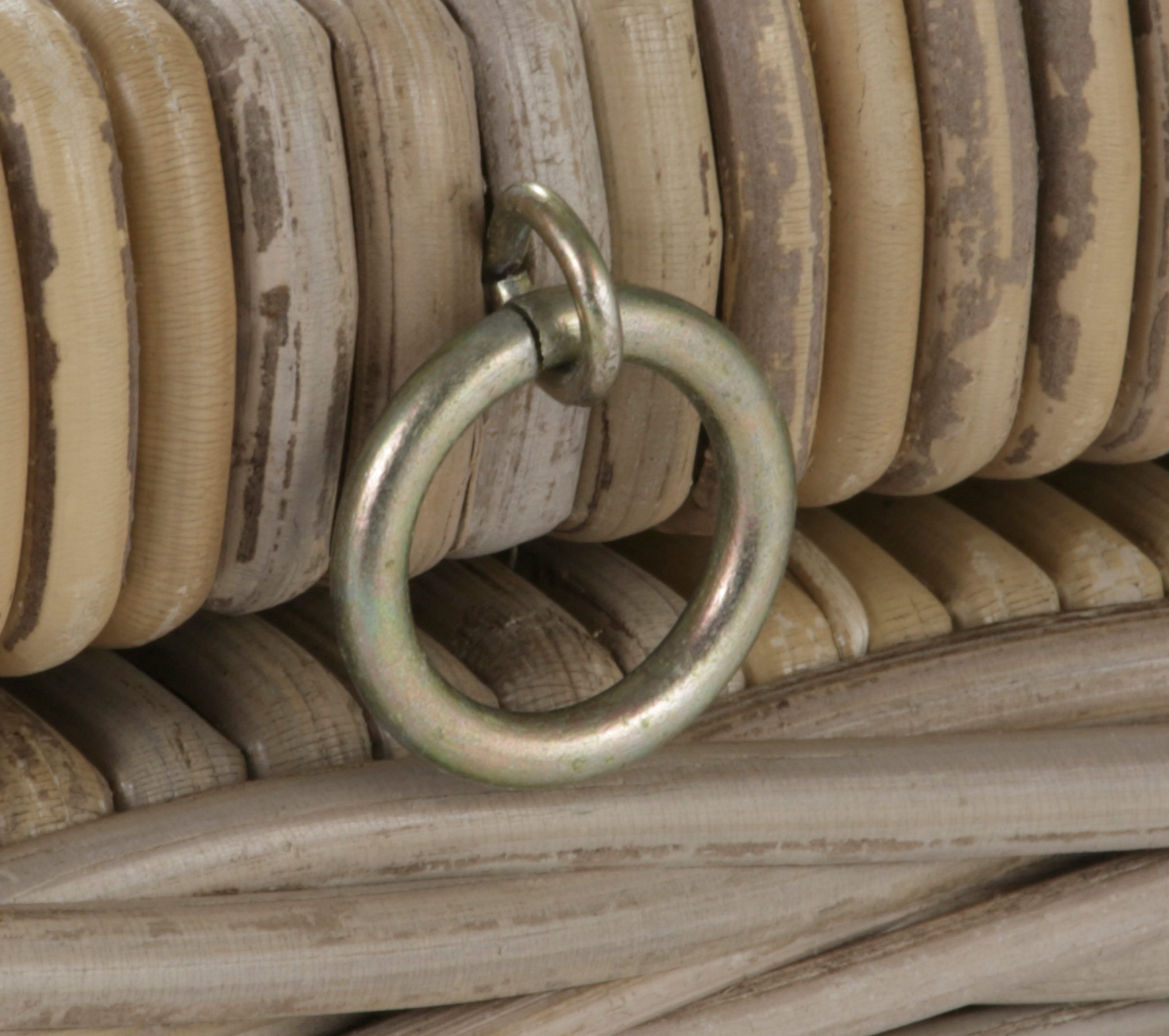 Home affaire Sitztruhe »Schönerempfang, TOPSELLER!«, (Rattan-Bank), Belastbar bis max. 80 Kg, mit Stauraum