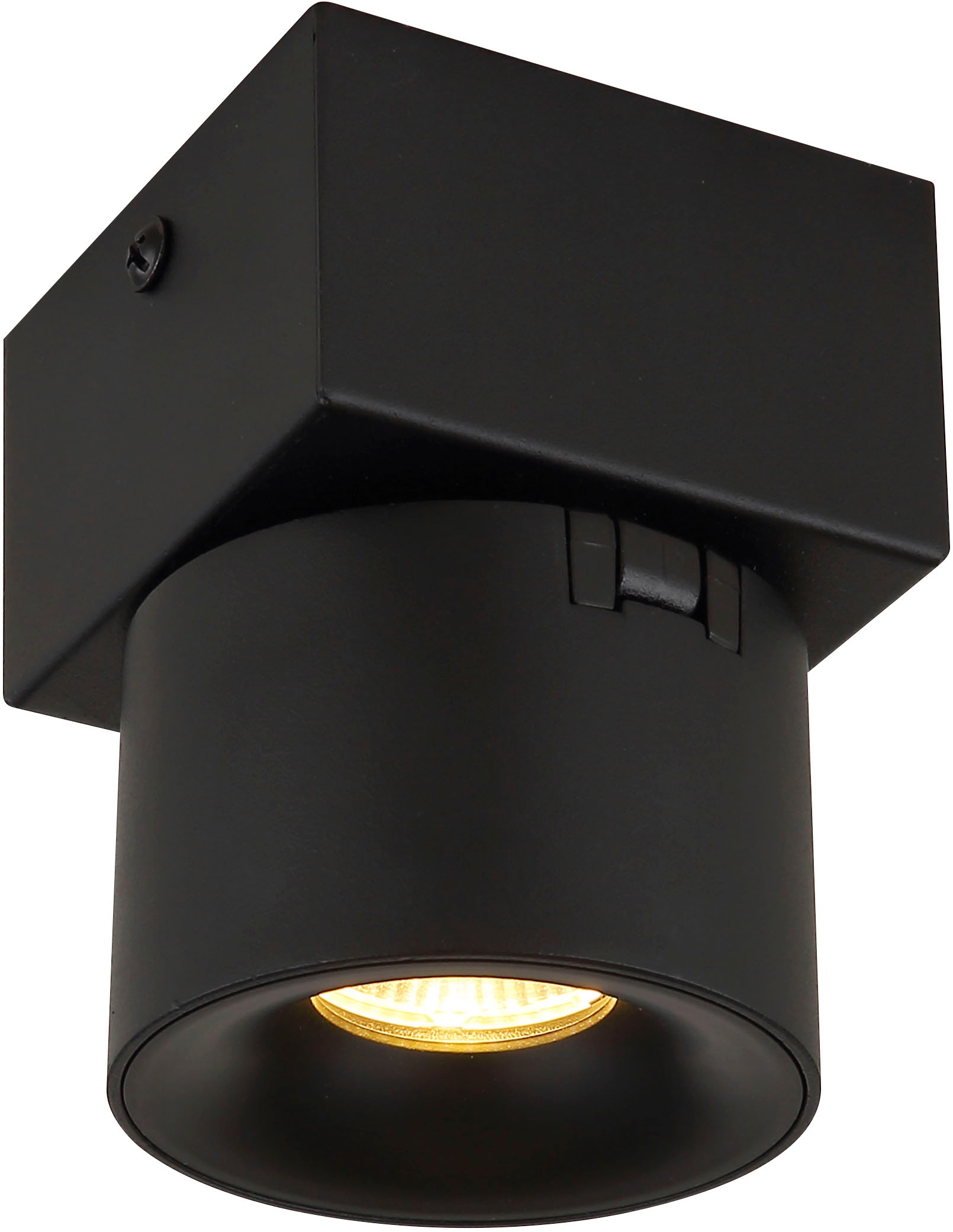 GLOBO LIGHTING LED Deckenstrahler »RAE«, 1 flammig, Leuchtmittel LED-Modul | LED fest integriert, warmweiße Lichtfarbe von 3000K BxH: 72x95mm