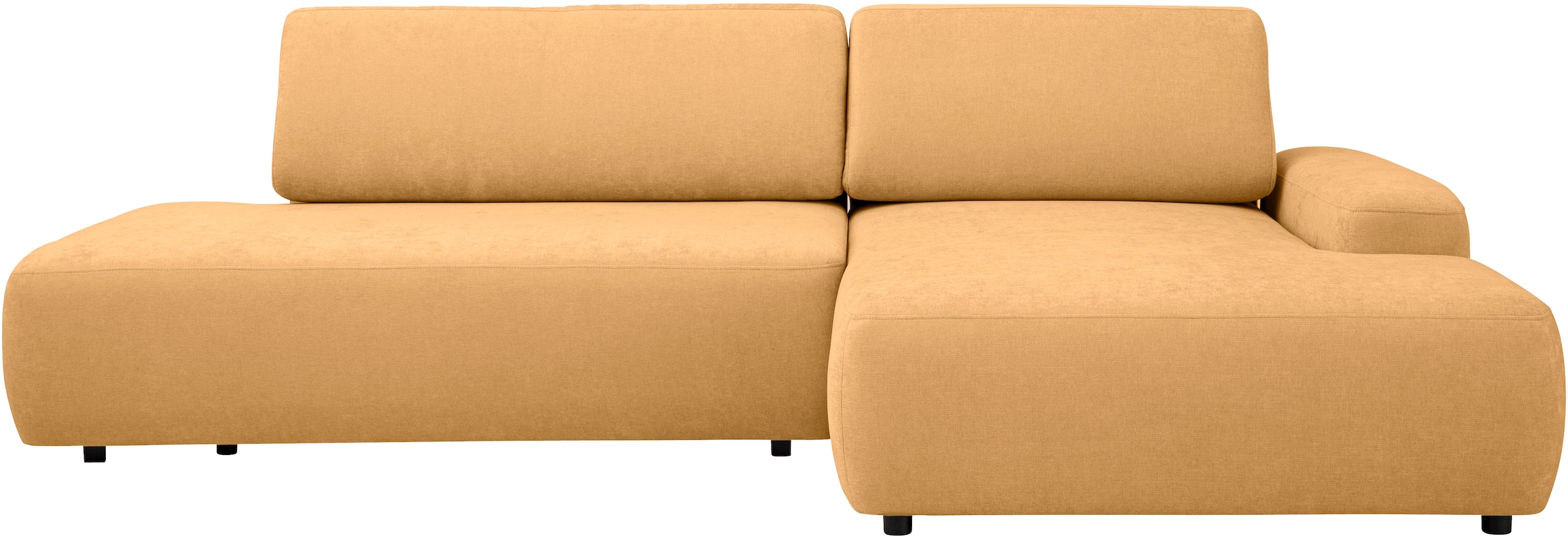 Home affaire Ecksofa »TORGE, Schlafsofa Cord, Samtvelours u. Strukur fein, günstig online kaufen