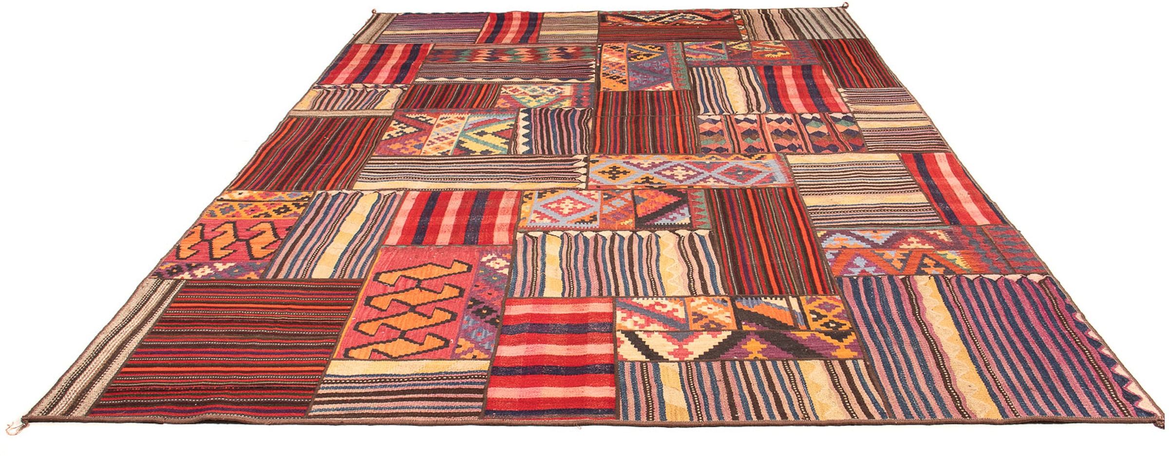 morgenland Teppich »Patchwork - 350 x 250 cm - mehrfarbig«, rechteckig, 7 m günstig online kaufen