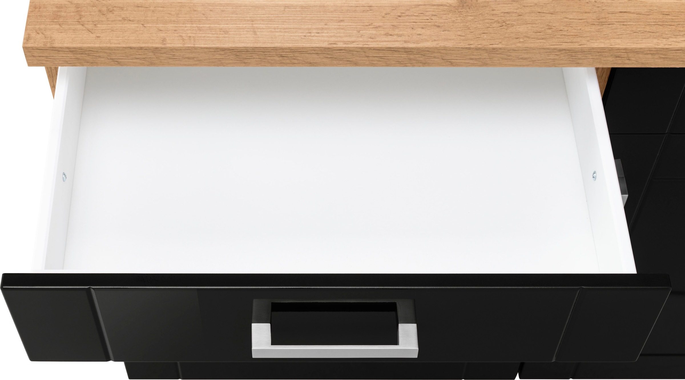 KOCHSTATION Küchenzeile »KS-Tinnum«, mit E-Geräten, Breite 240 cm