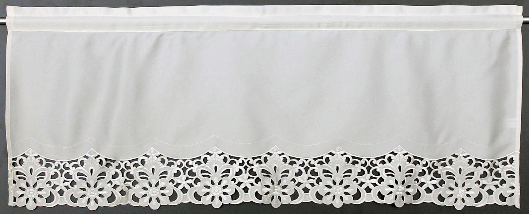HOSSNER - ART OF HOME DECO Querbehang »Rießersee«, (1 St.), mit Ausbrenner- günstig online kaufen