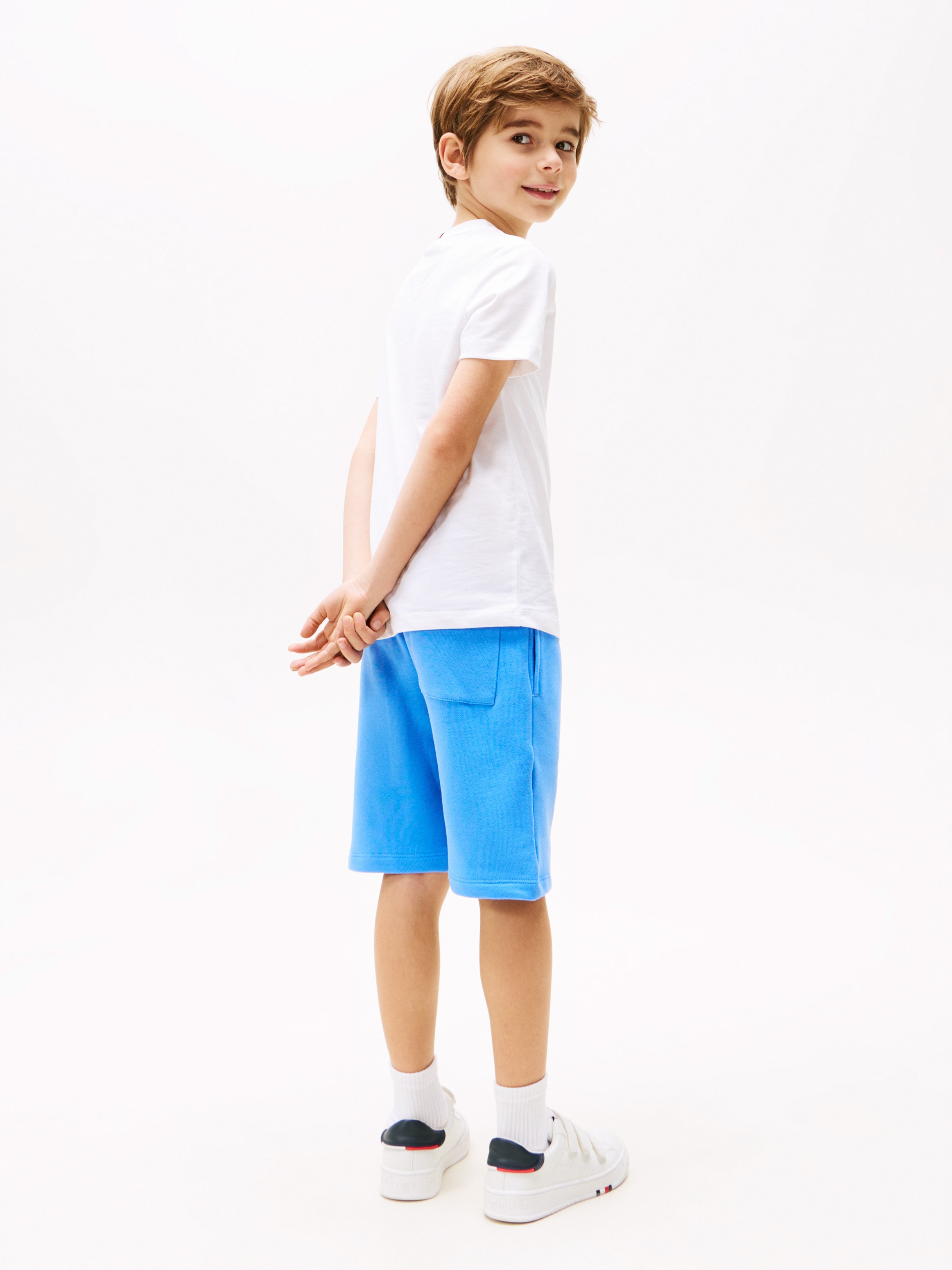 Tommy Hilfiger T-Shirt & Shorts »ESSENTIAL SET« Set, 2er, 2 Stk. mit Logoschriftzug