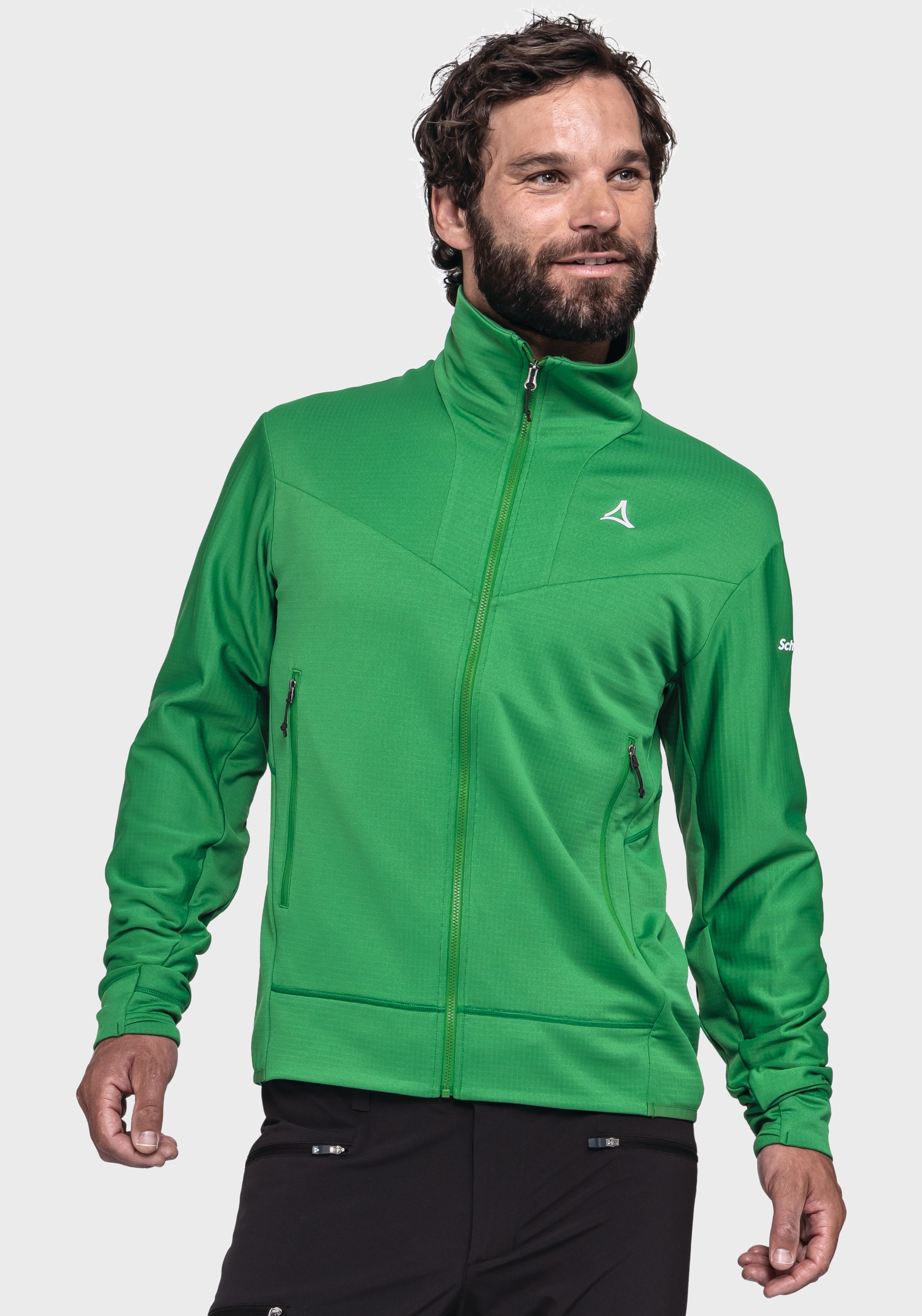 Schöffel Fleecejacke »Mountain Fleece Jkt Style Blaueis MNS«, ohne Kapuze