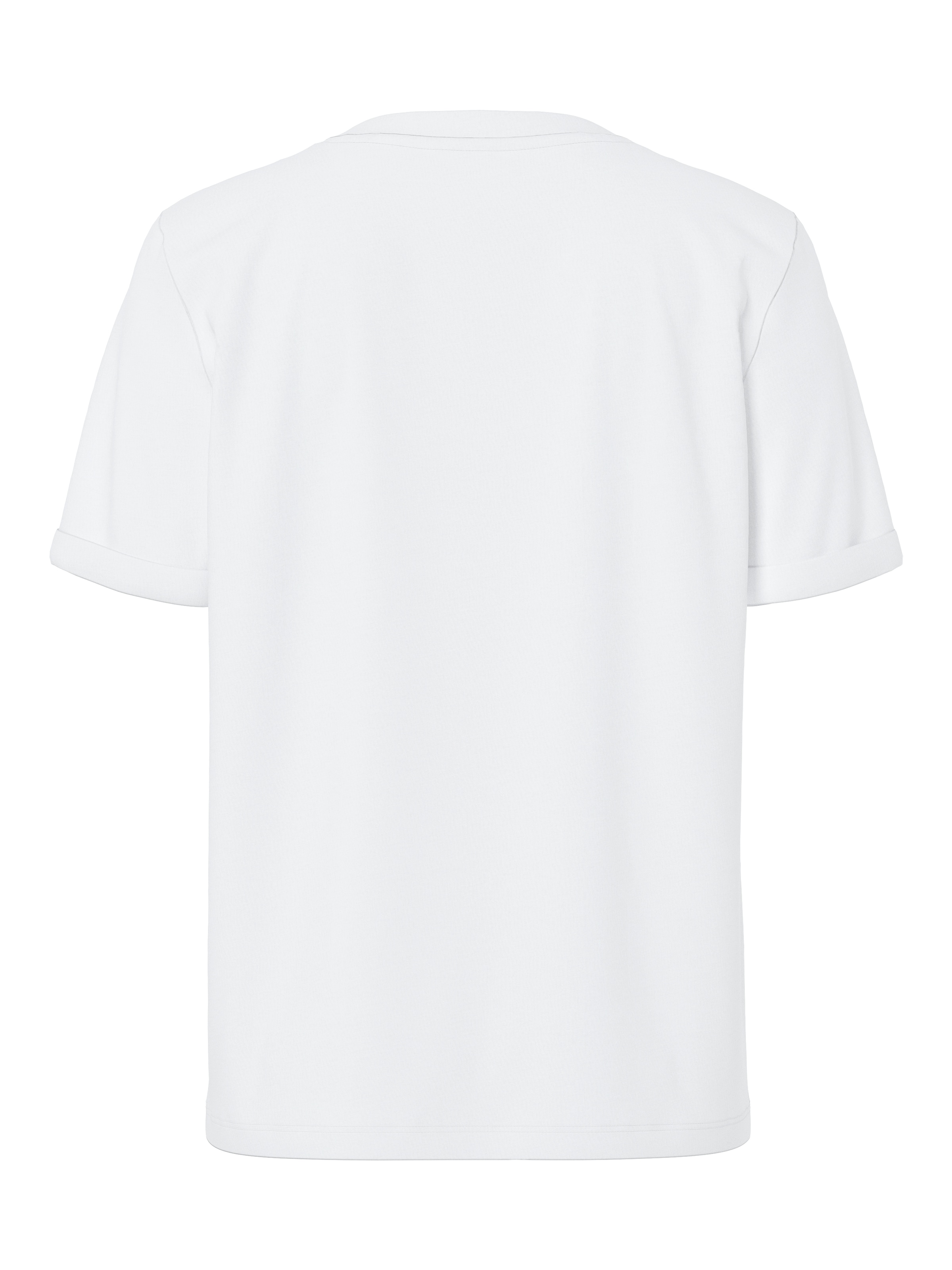 pieces Kurzarmshirt »PCRIA SS V-NECK SOLID TEE JRS NOOS BC« Baumwolle, regular fit