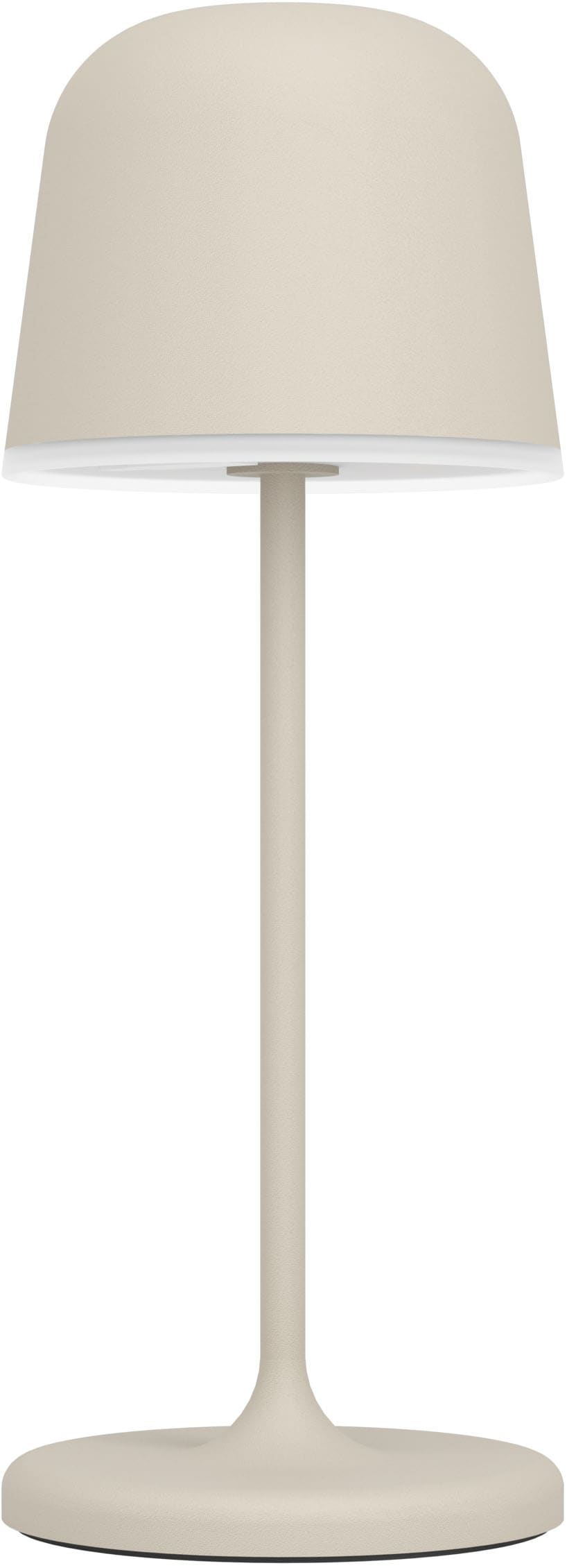 EGLO Tischleuchte »MANNERA-S Tischlampe - Alu, Stahl - LED - 1,8W - IP54« LED-Modul 1 Stk. Neutralweiß | Warmweiß Akku Tischleuchte, Außentischleuchte, Gartenlampe, H20 x Ø7,5 cm