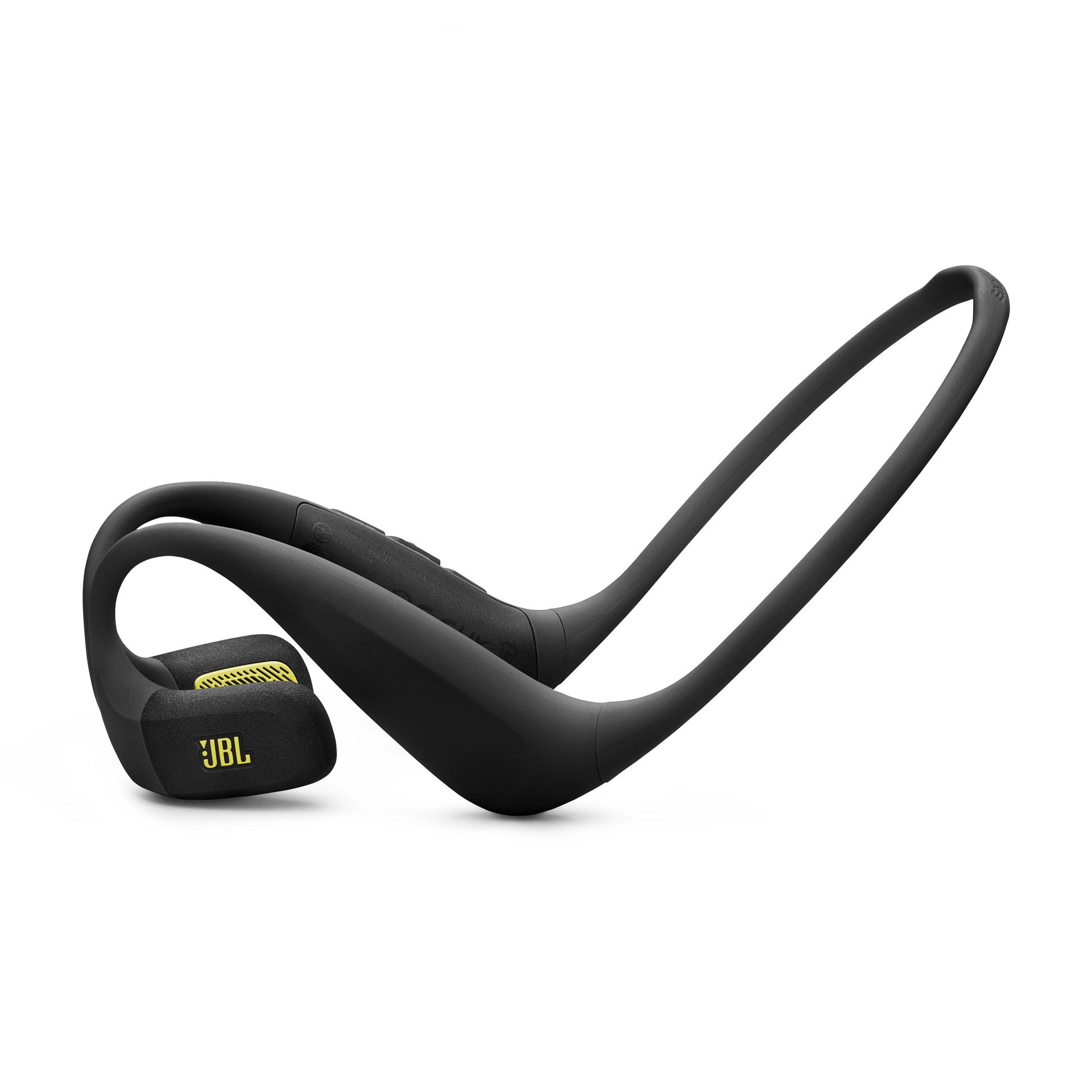 JBL Open-Ear-Kopfhörer »Endurance Pace Black/Lime« A2DP Bluetooth Freisprechfunktion | Multi-Point-Verbindung